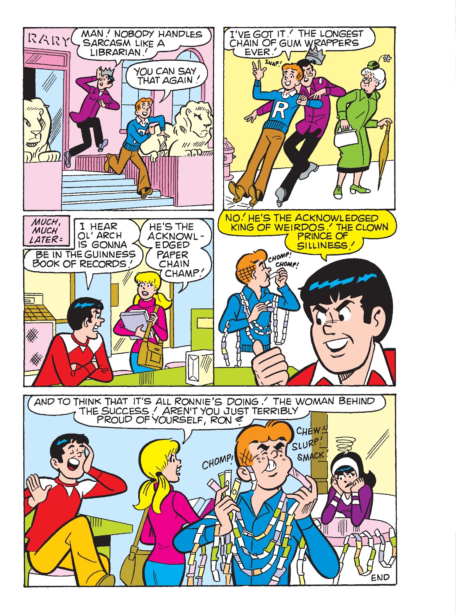 Read online Archie's Funhouse Double Digest comic -  Issue #28 - 123