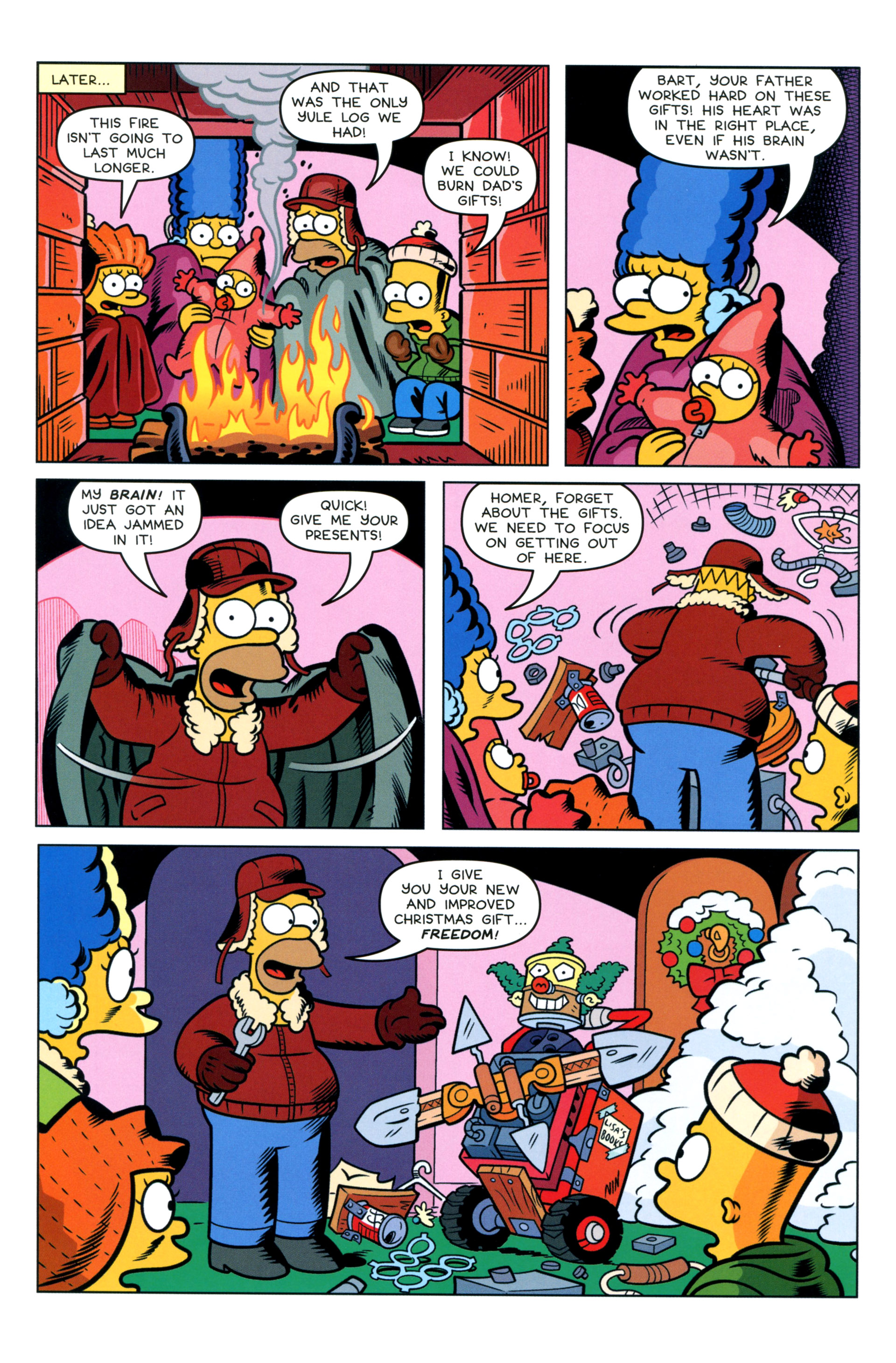 Read online The Simpsons Winter Wingding comic -  Issue #8 - 44