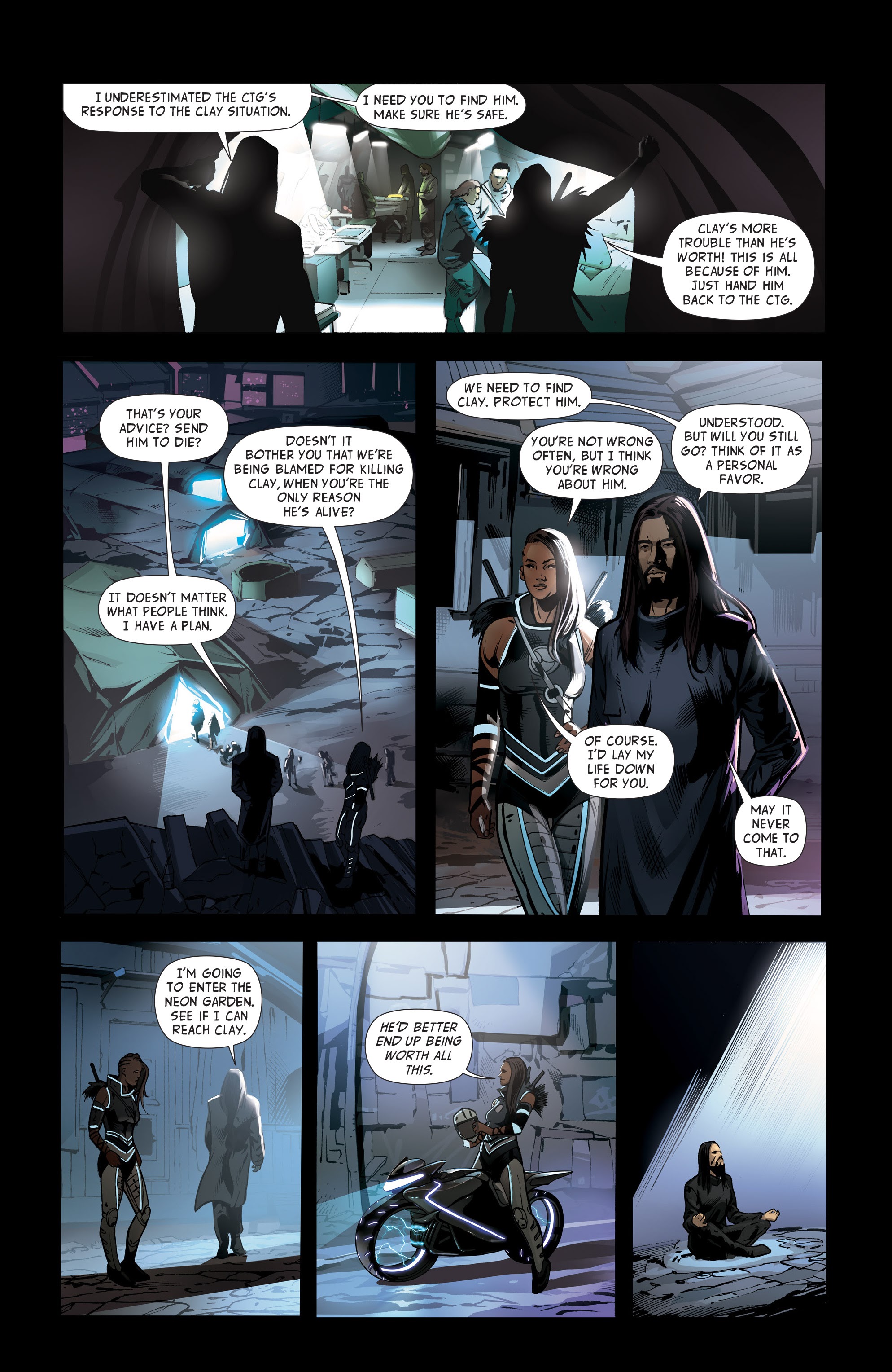 Read online Neon Future comic -  Issue #2 - 17