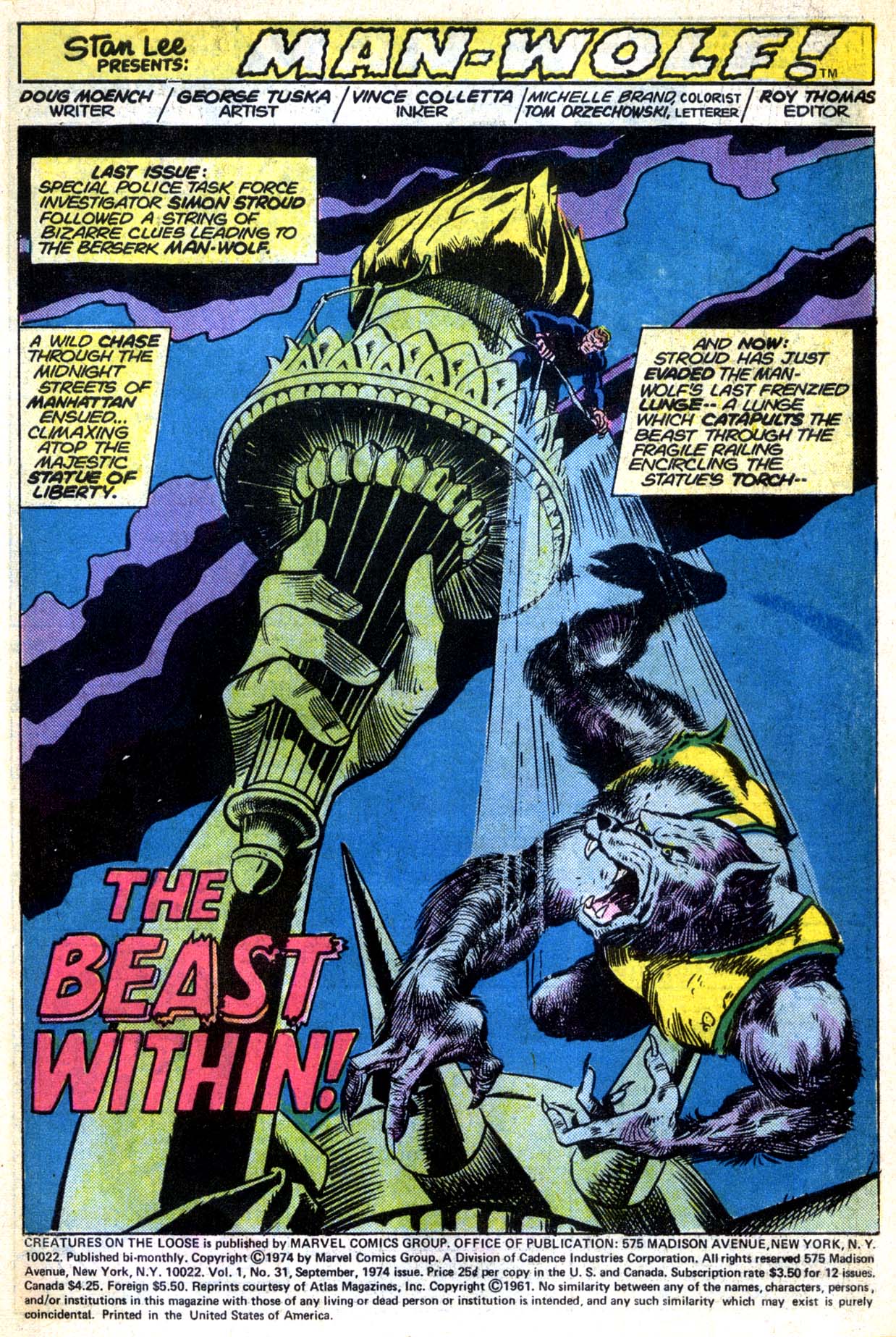 Read online Creatures on the Loose comic -  Issue #31 - 2