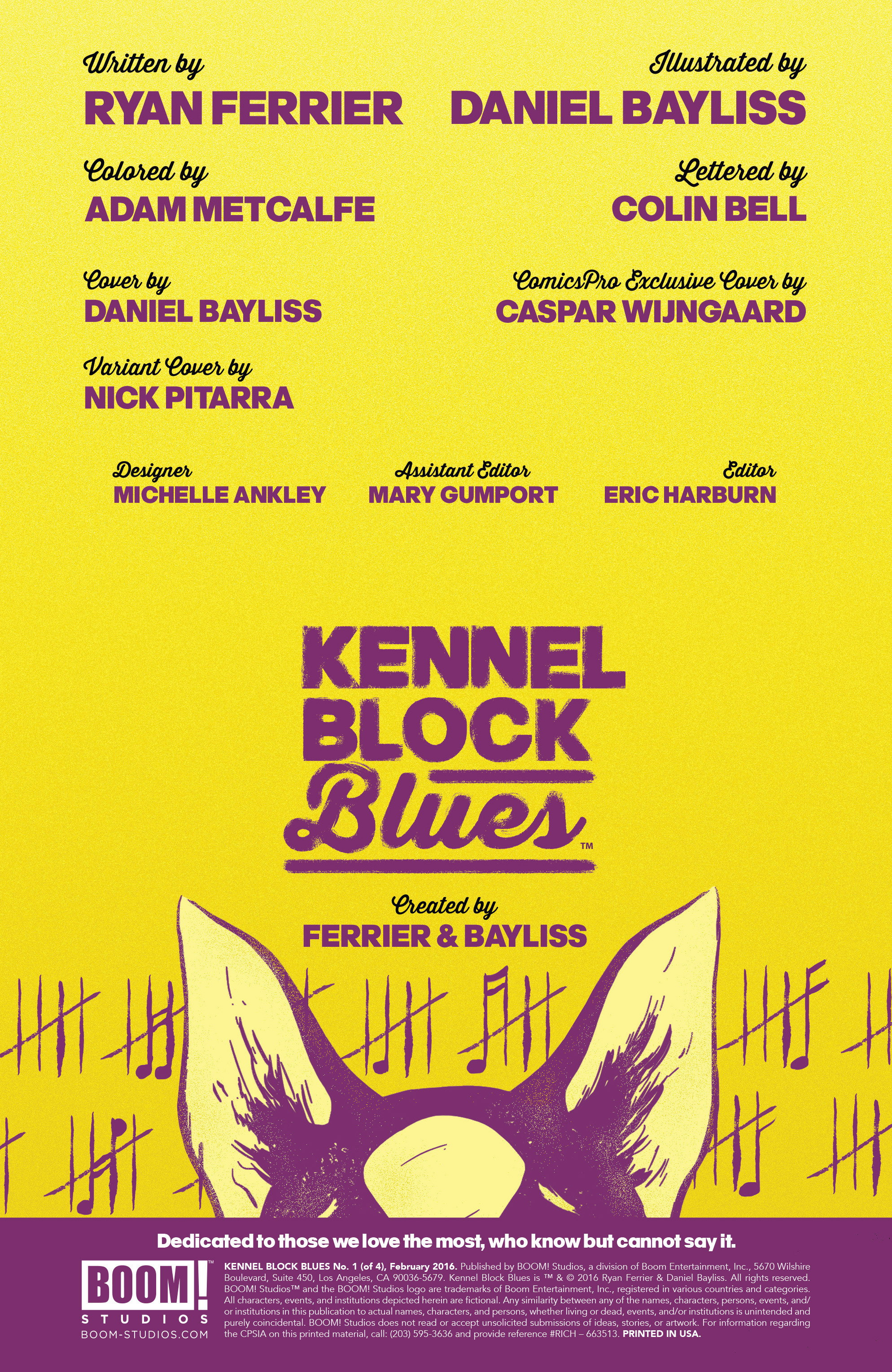 Read online Kennel Block Blues comic -  Issue #1 - 2