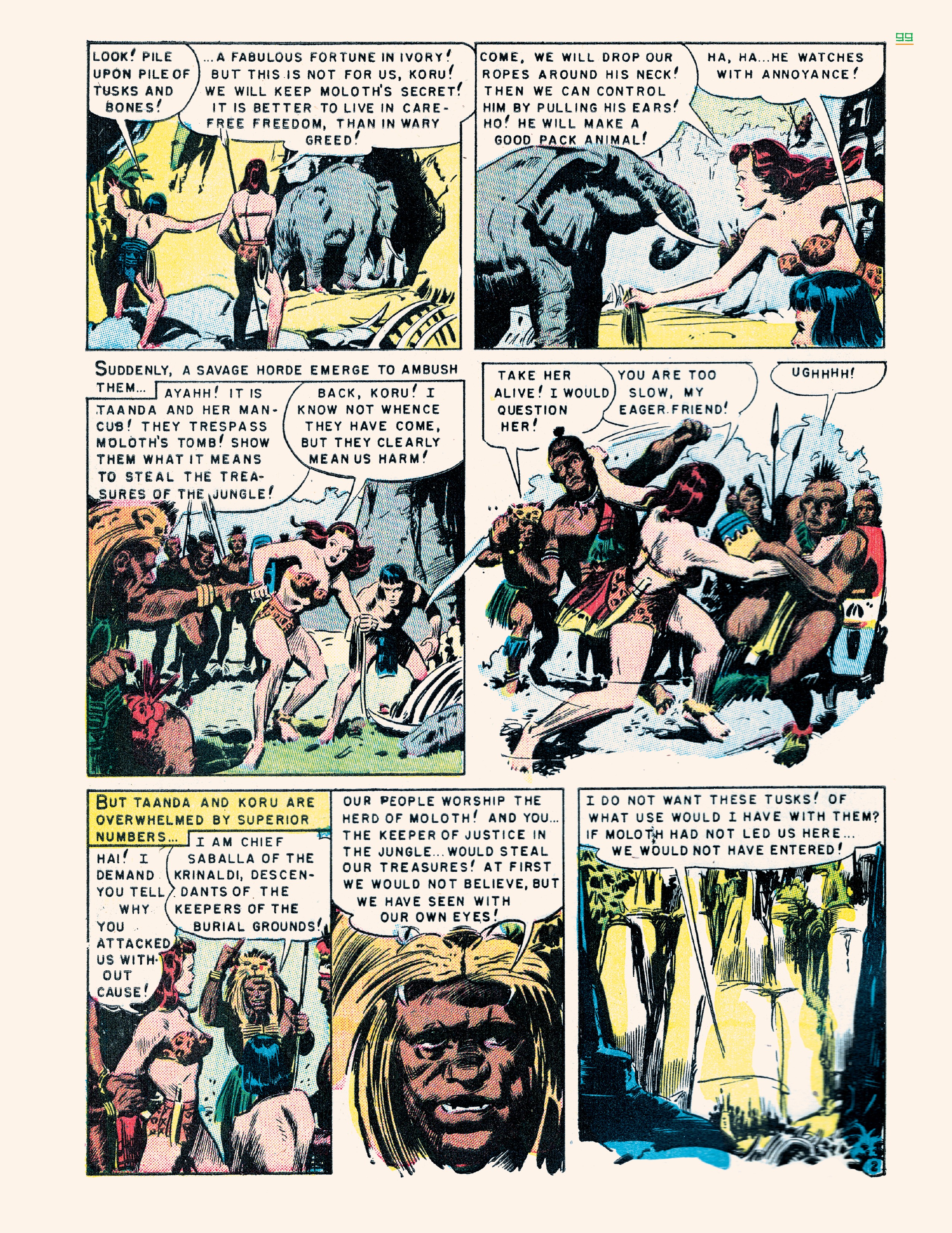 Read online Jungle Girls comic -  Issue # TPB (Part 1) - 99