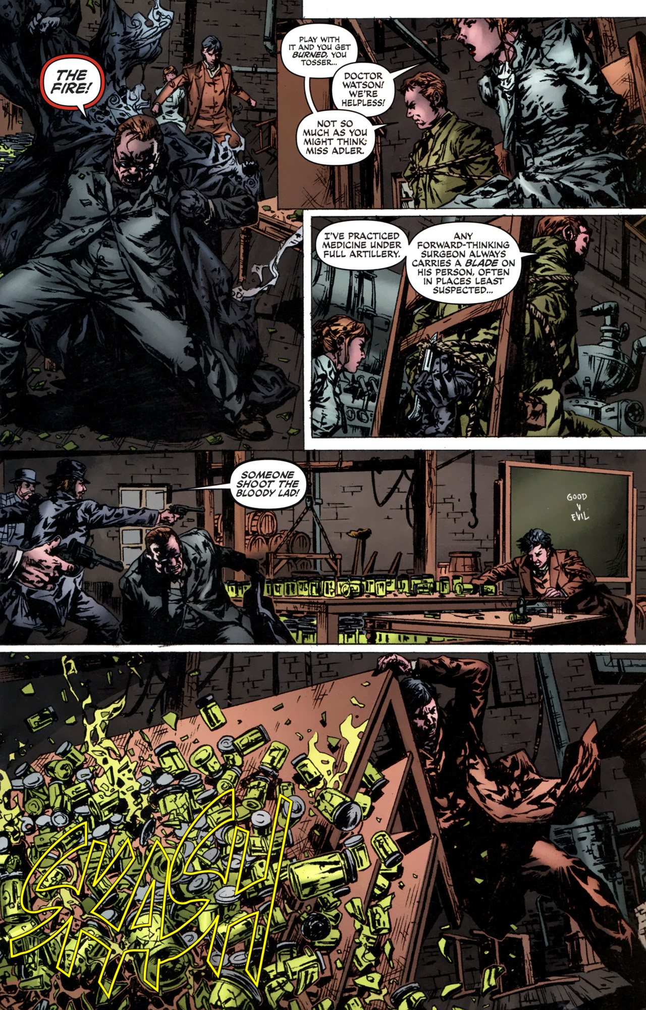 Read online Sherlock Holmes: Year One comic -  Issue #6 - 16