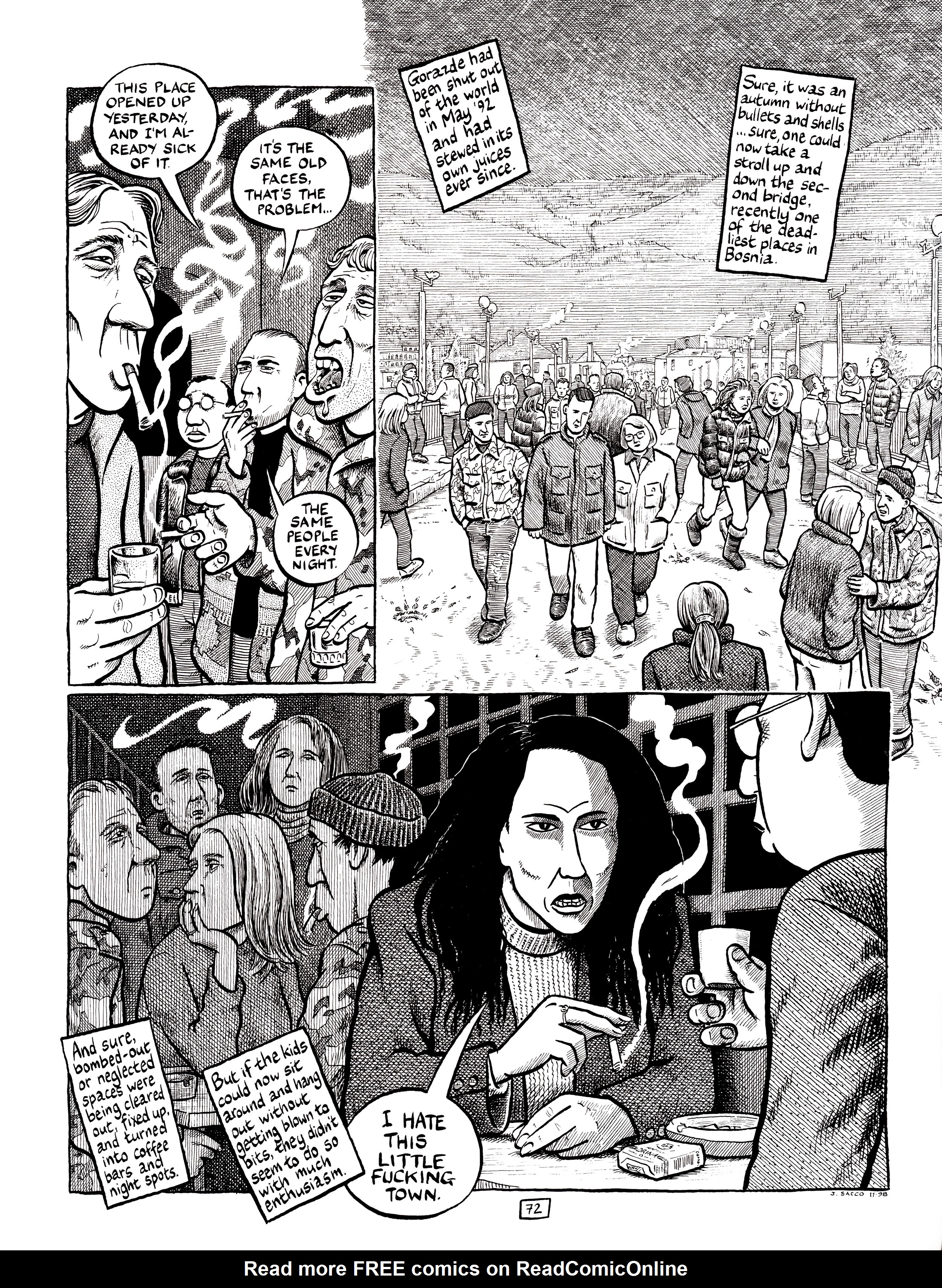 Read online Safe Area Goražde comic -  Issue # TPB (Part 2) - 13