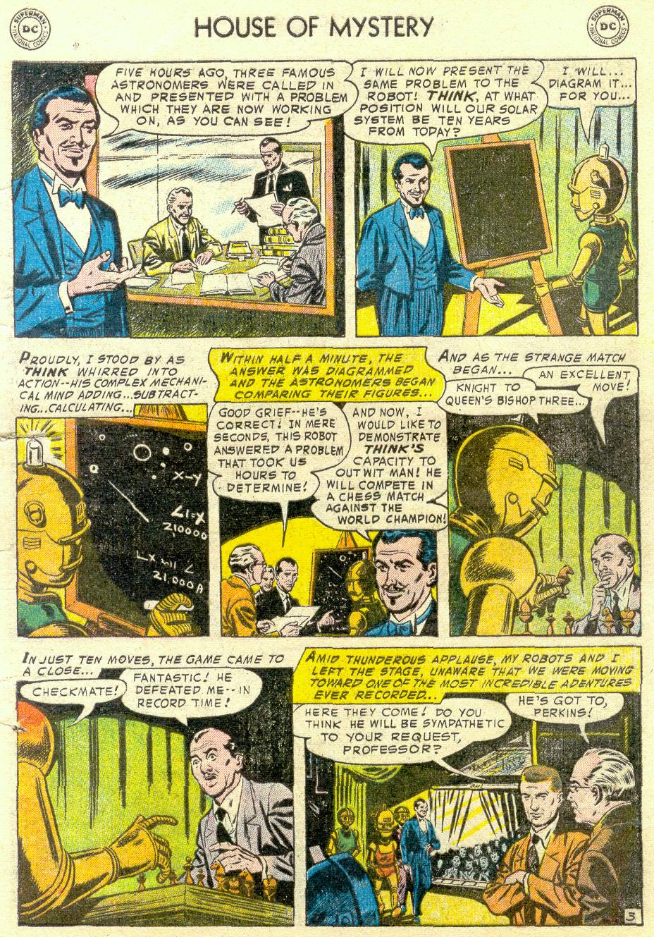 Read online House of Mystery (1951) comic -  Issue #47 - 5