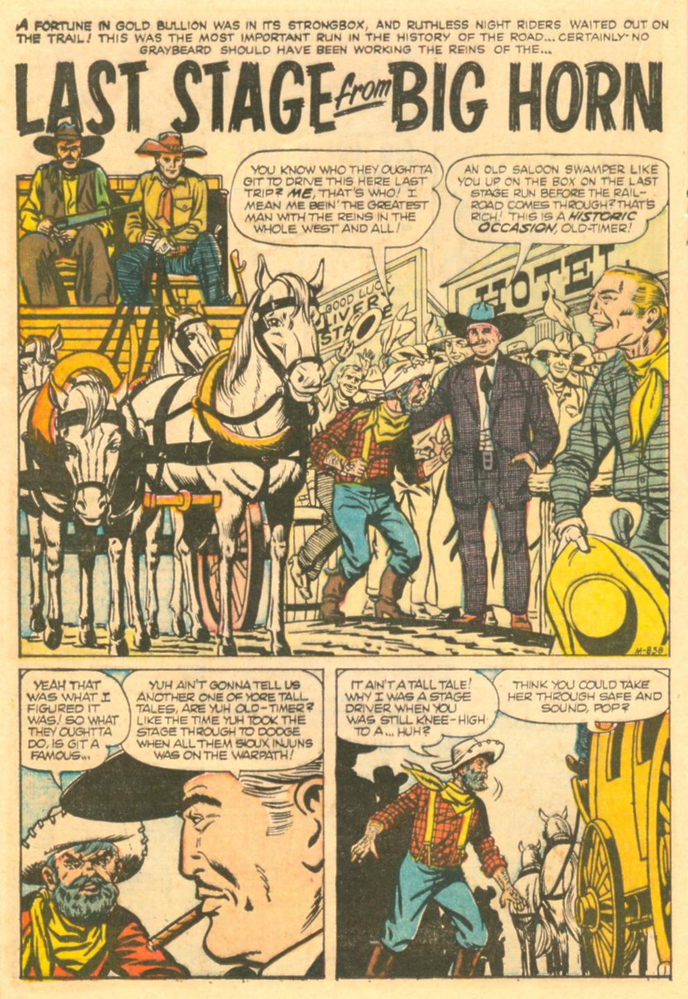 Read online Wyatt Earp comic -  Issue #19 - 20