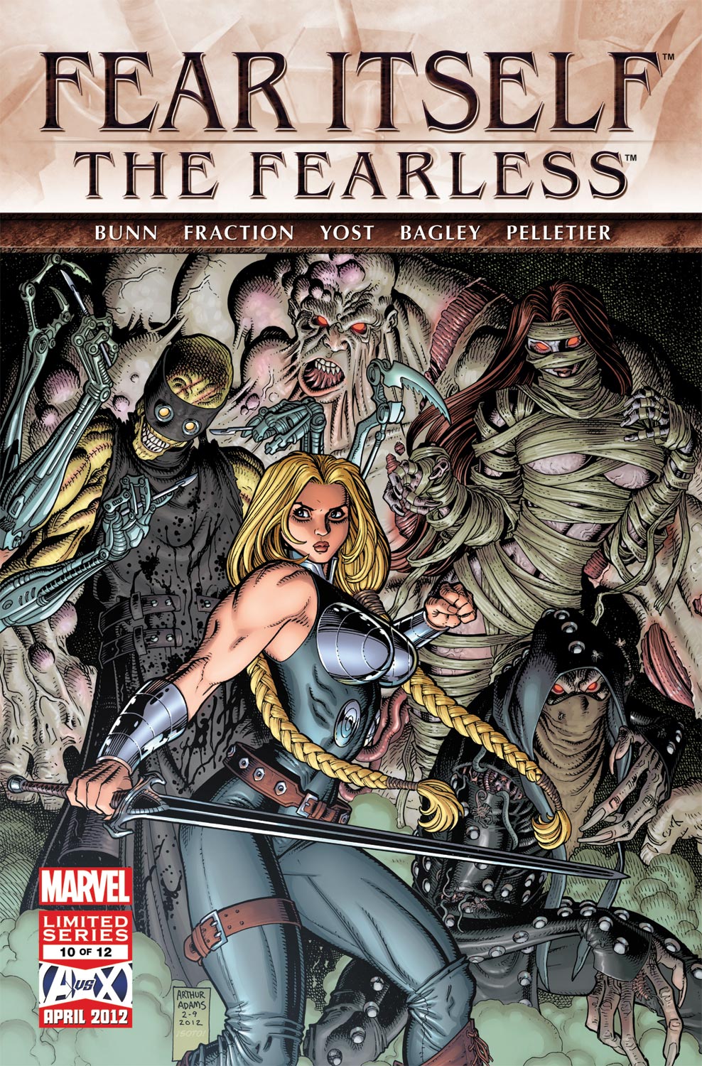 Read online Fear Itself: The Fearless comic -  Issue #10 - 1