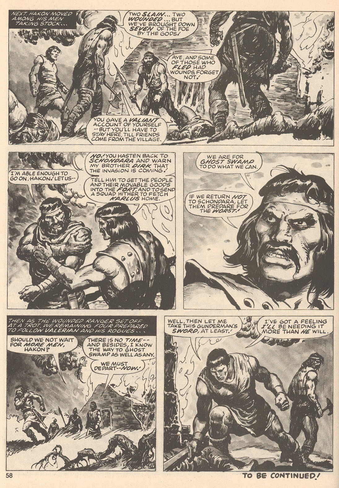 Read online The Savage Sword Of Conan comic -  Issue #76 - 58