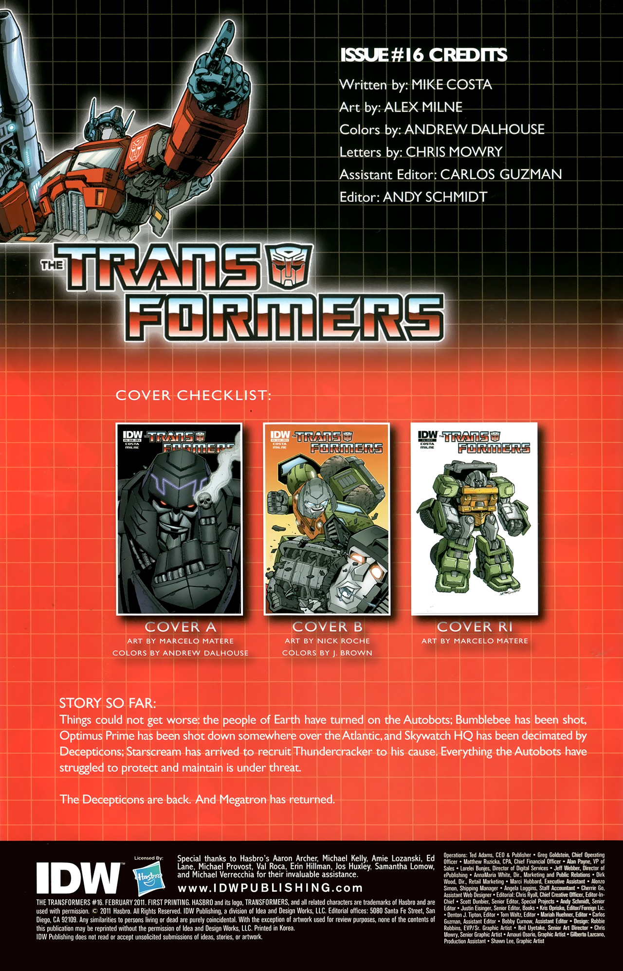 Read online The Transformers (2009) comic -  Issue #16 - 3