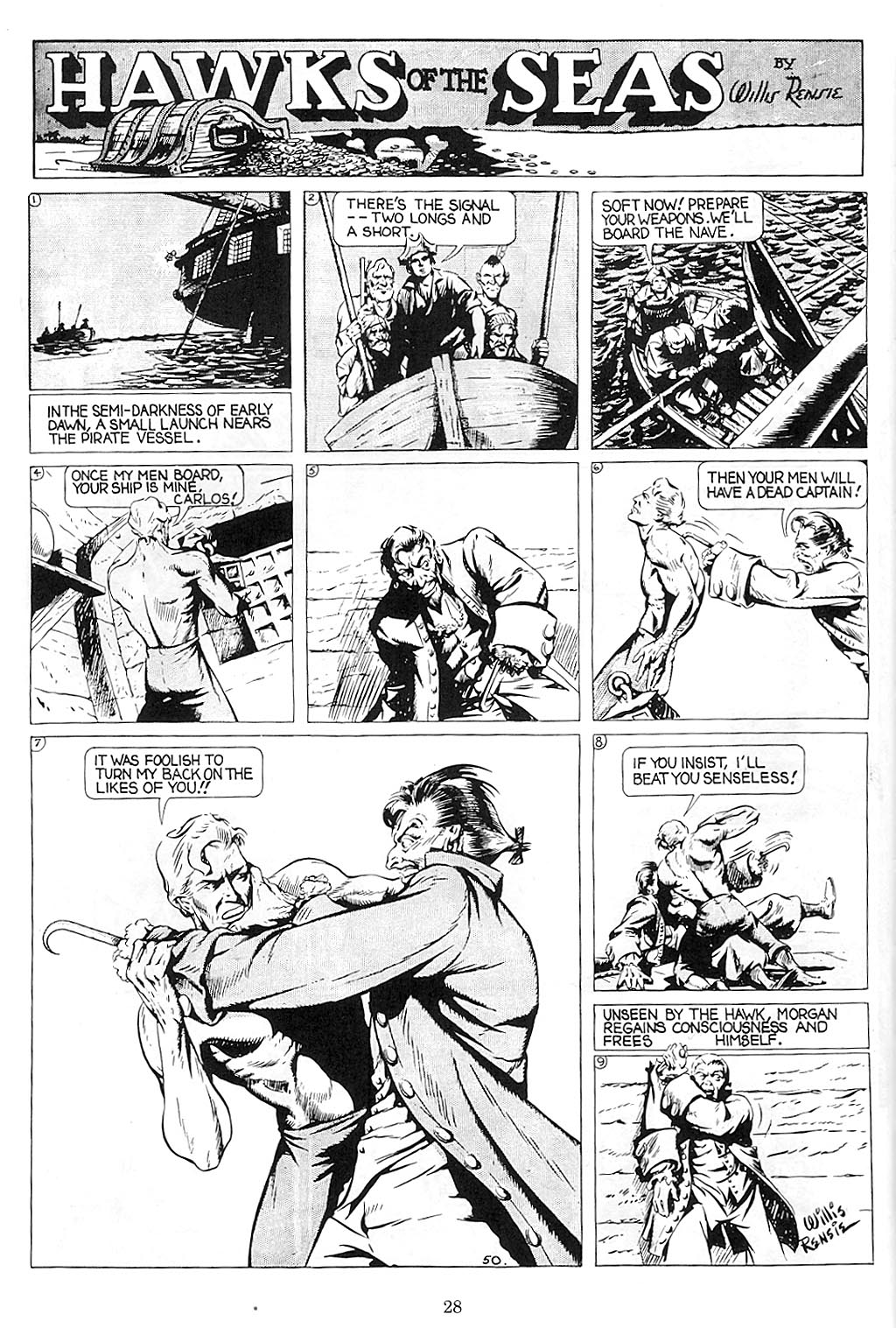 Read online Will Eisner's Hawks of the Seas comic -  Issue # TPB - 29