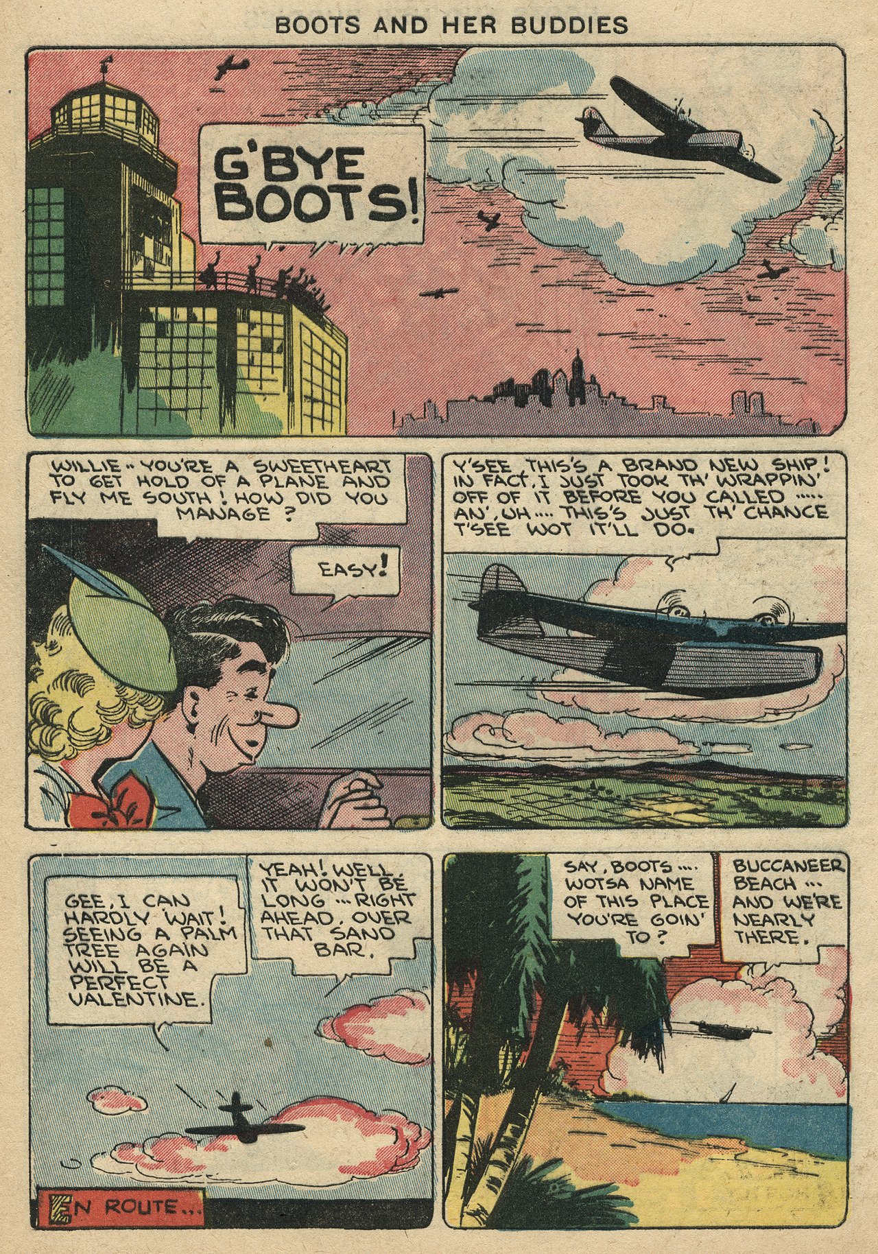 Read online Boots and Her Buddies (1948) comic -  Issue #6 - 6