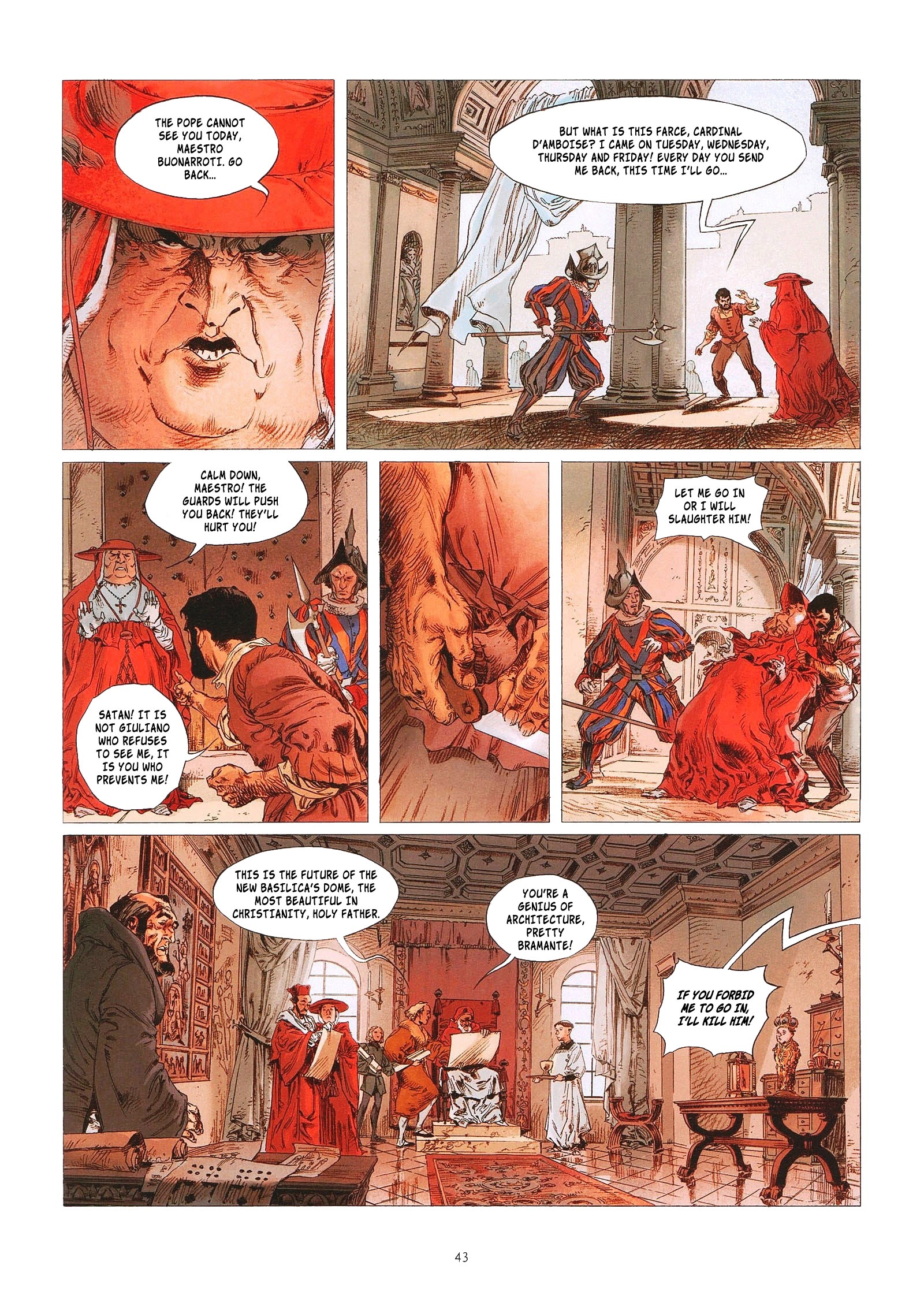 Read online The Terrible Pope comic -  Issue #2 - 43