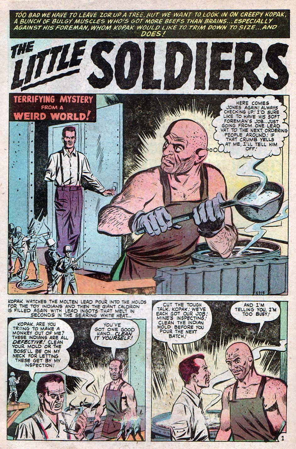 Read online Adventures into Weird Worlds comic -  Issue #21 - 2