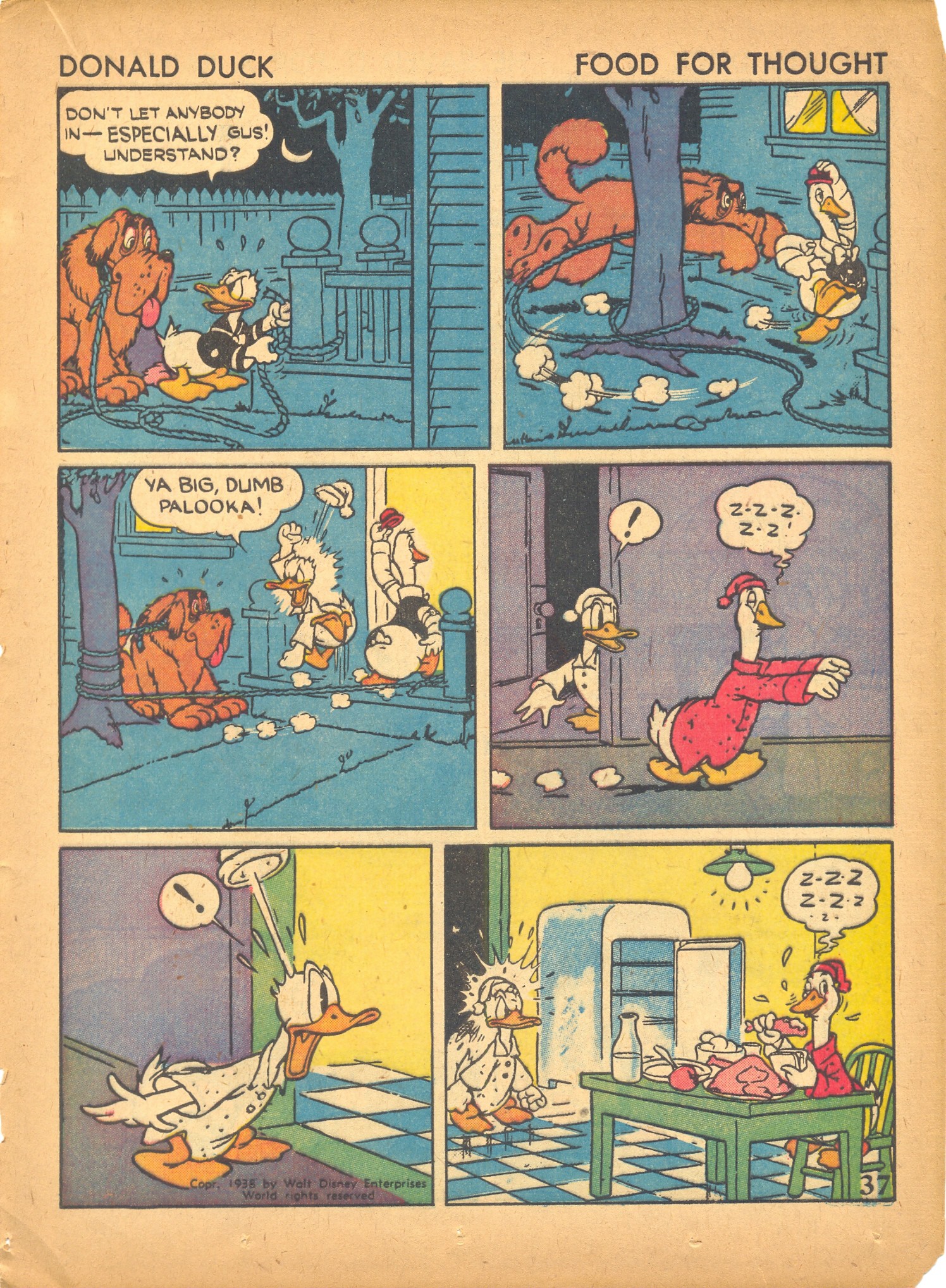 Read online Walt Disney's Comics and Stories comic -  Issue #7 - 39