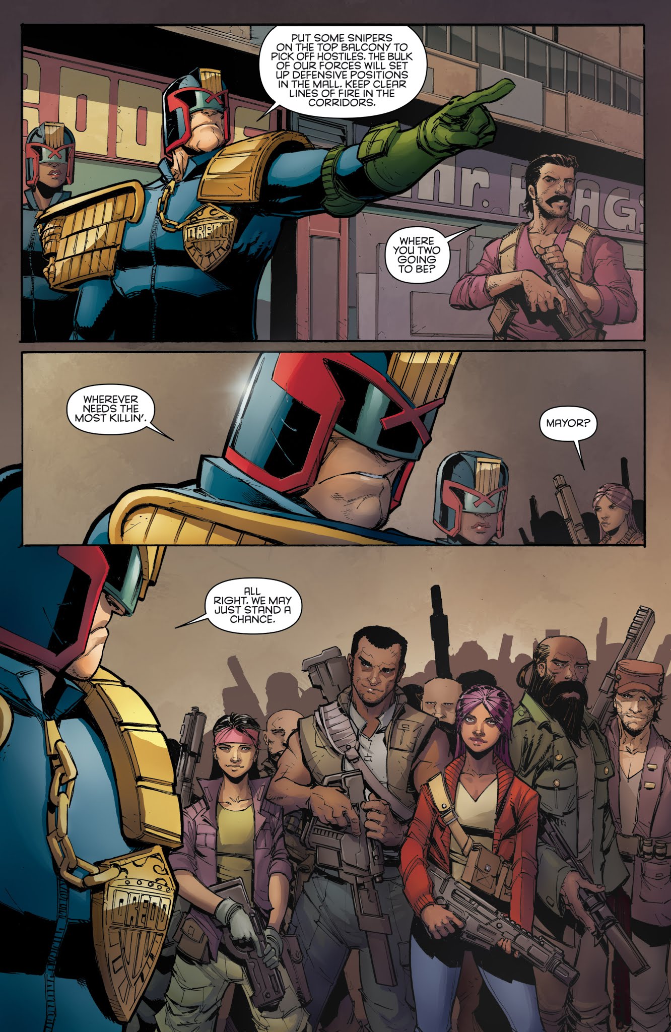 Read online Judge Dredd: Under Siege comic -  Issue #2 - 11