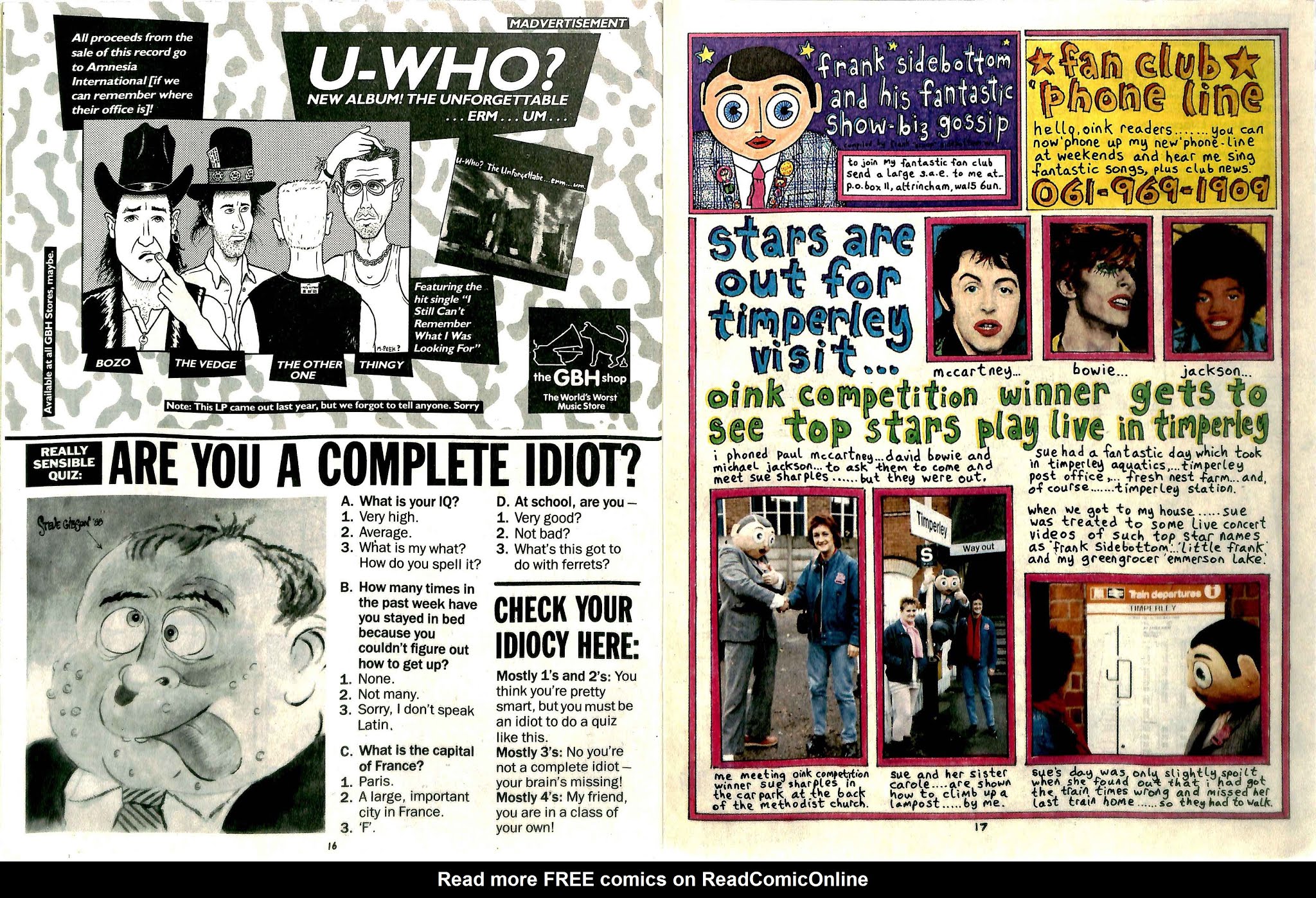 Read online Oink! comic -  Issue #59 - 10