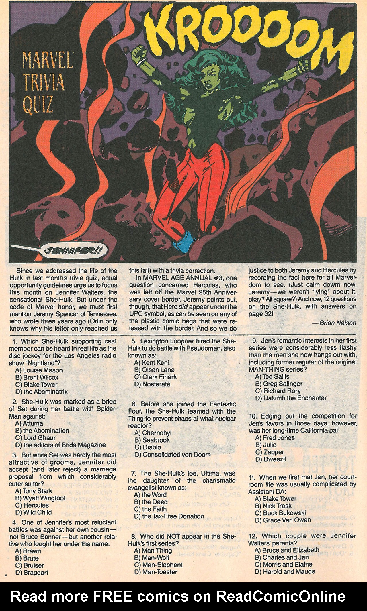 Read online Marvel Age comic -  Issue #98 - 6