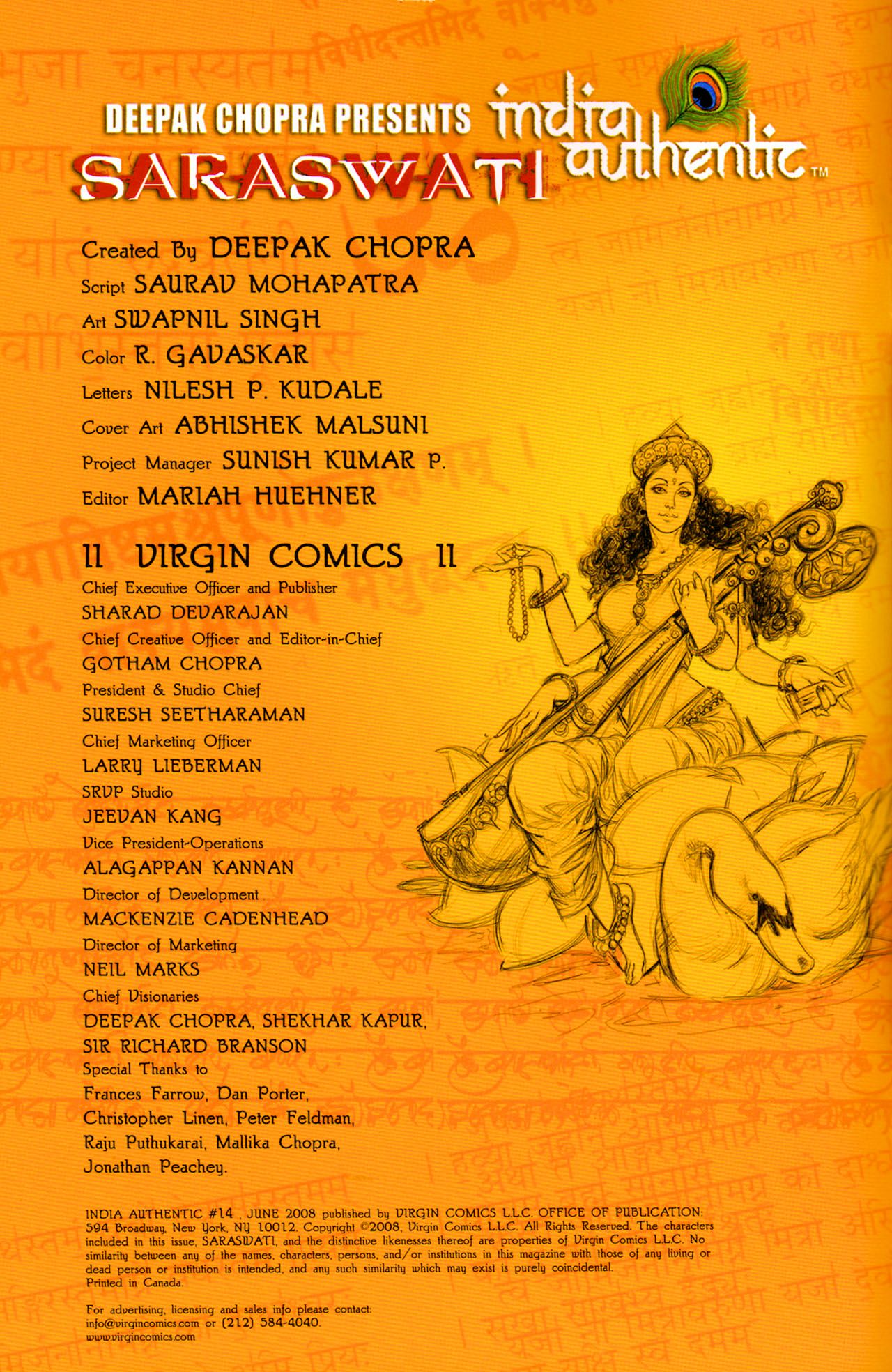 Read online India Authentic comic -  Issue #14 - 2