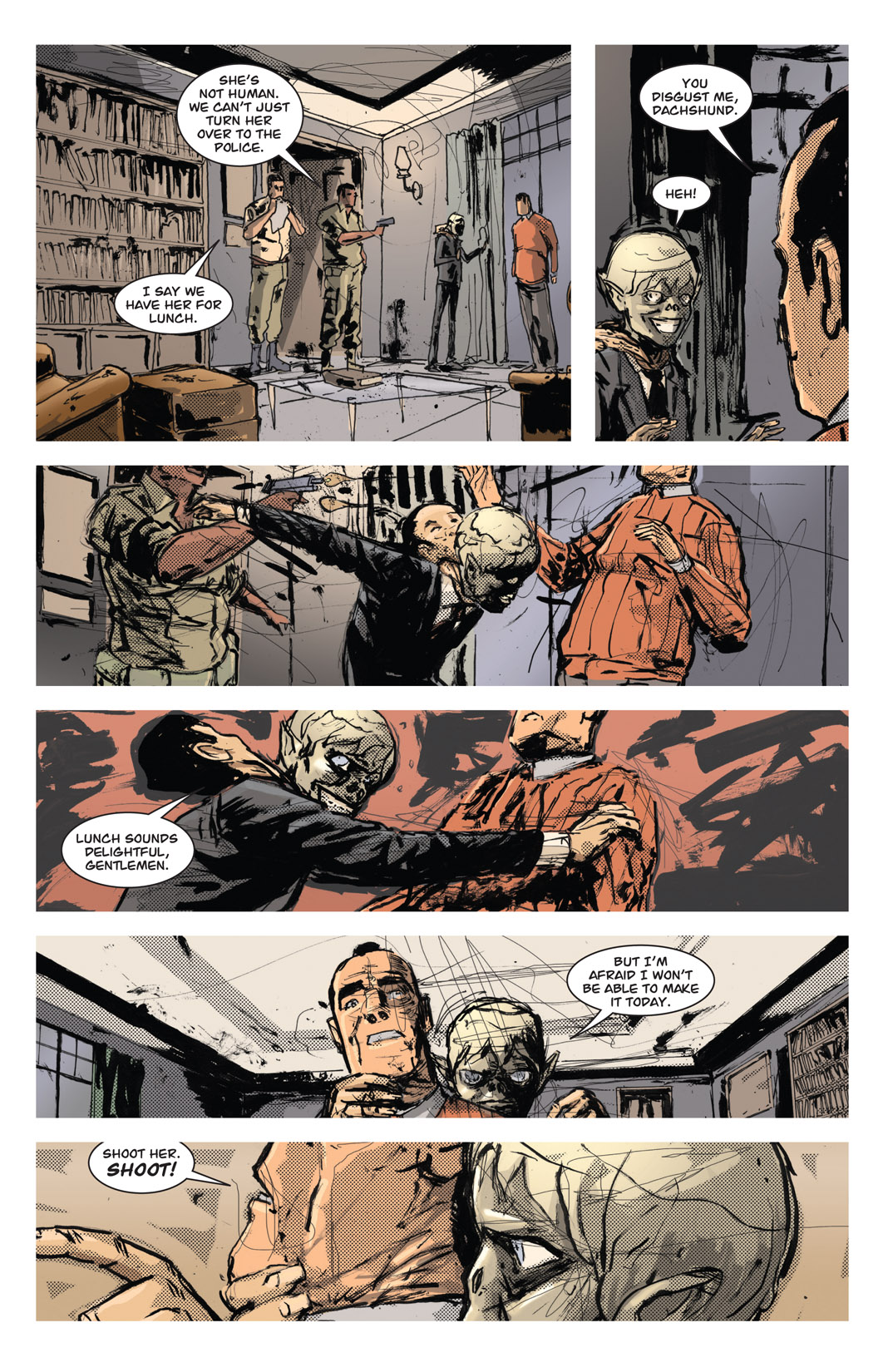 Read online Proof: Endangered comic -  Issue #5 - 7