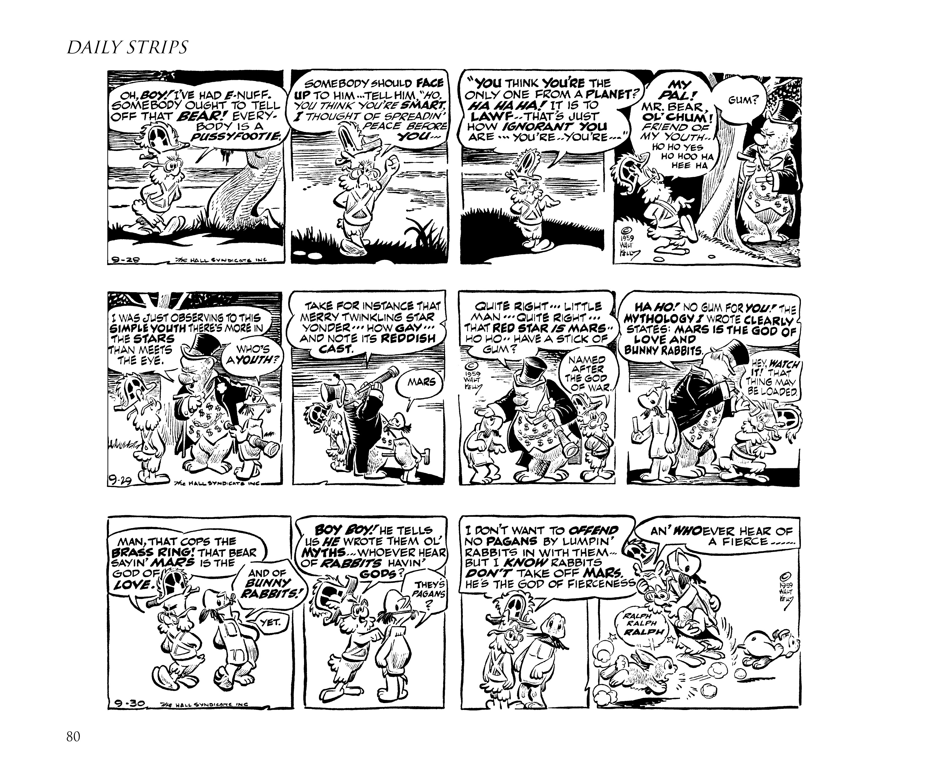 Read online Pogo by Walt Kelly: The Complete Syndicated Comic Strips comic -  Issue # TPB 6 (Part 1) - 90
