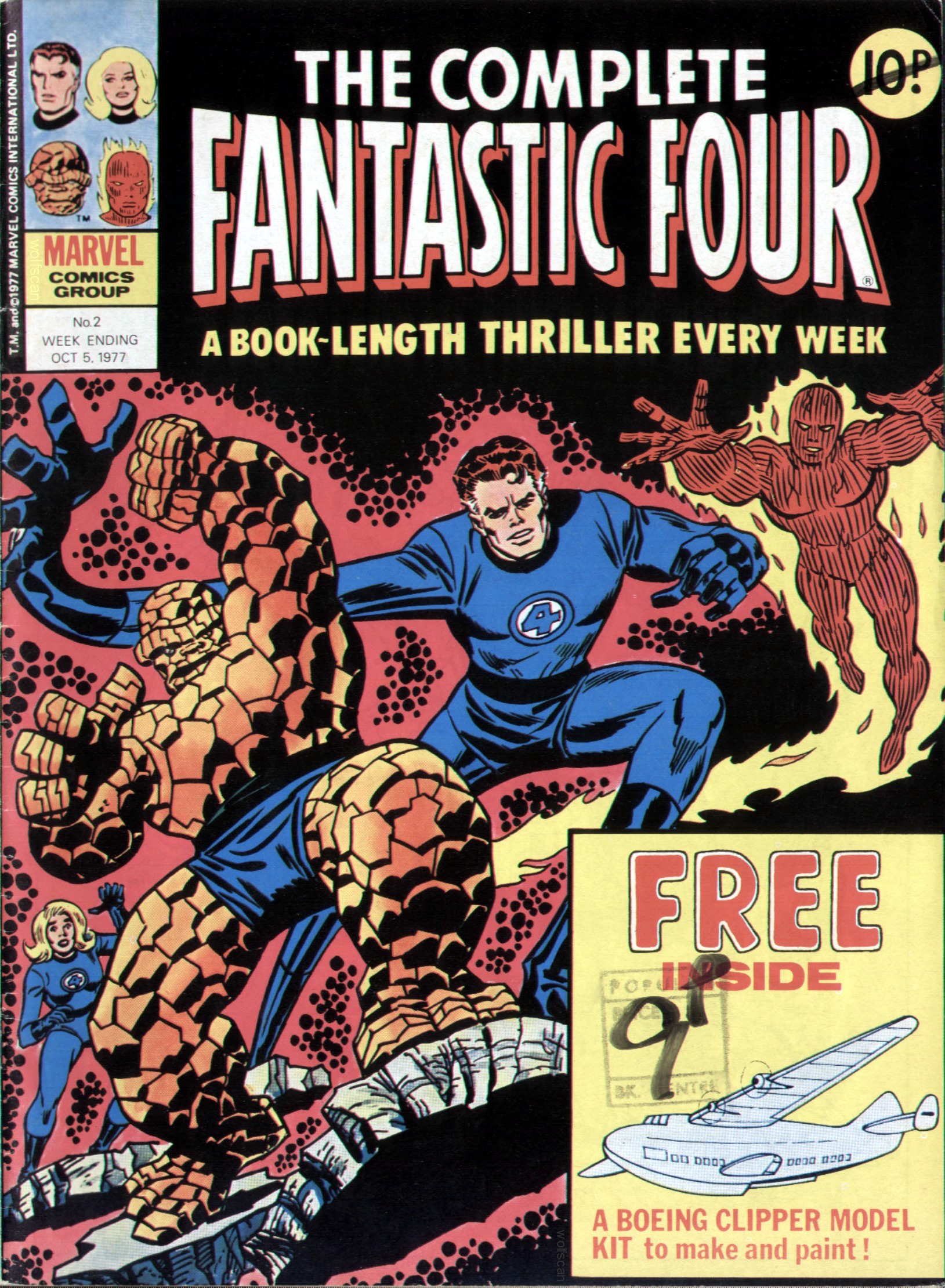 Read online Complete Fantastic Four comic -  Issue #2 - 1
