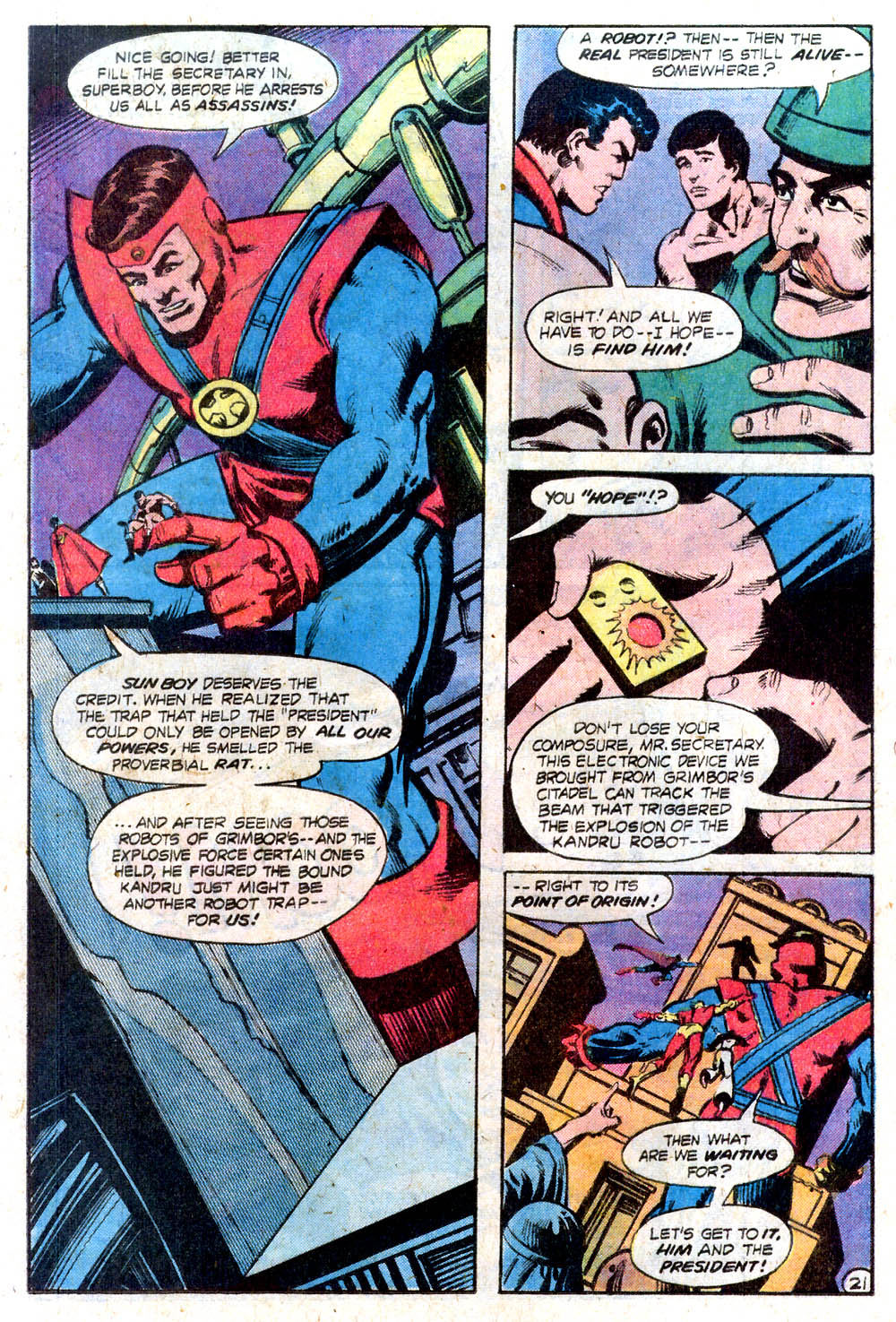 Read online Superboy and the Legion of Super-Heroes (1977) comic -  Issue #240 - 22