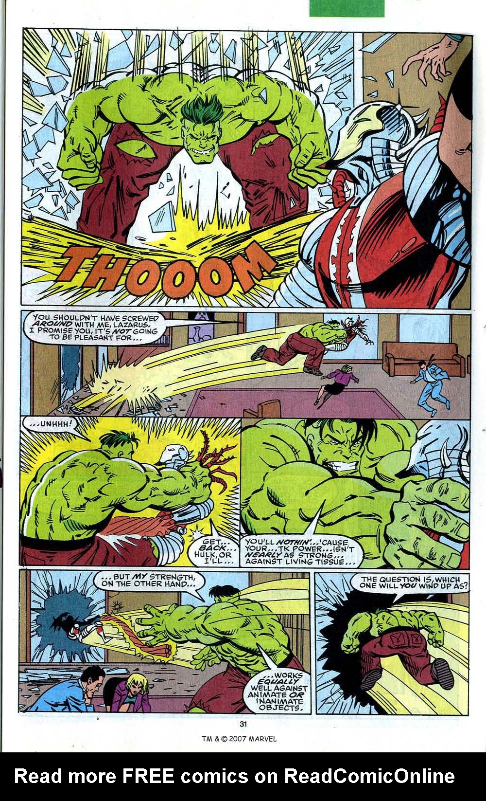 Read online The Incredible Hulk (1968) comic -  Issue # _Annual 1993 - 33