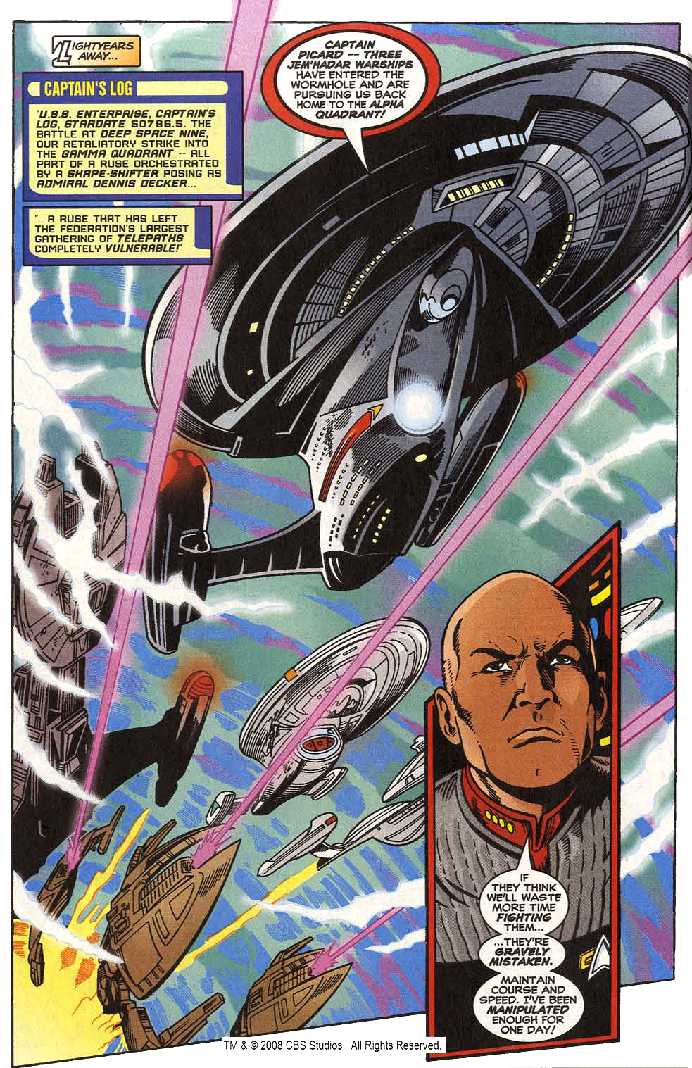 Read online Star Trek: Telepathy War comic -  Issue # Full - 96