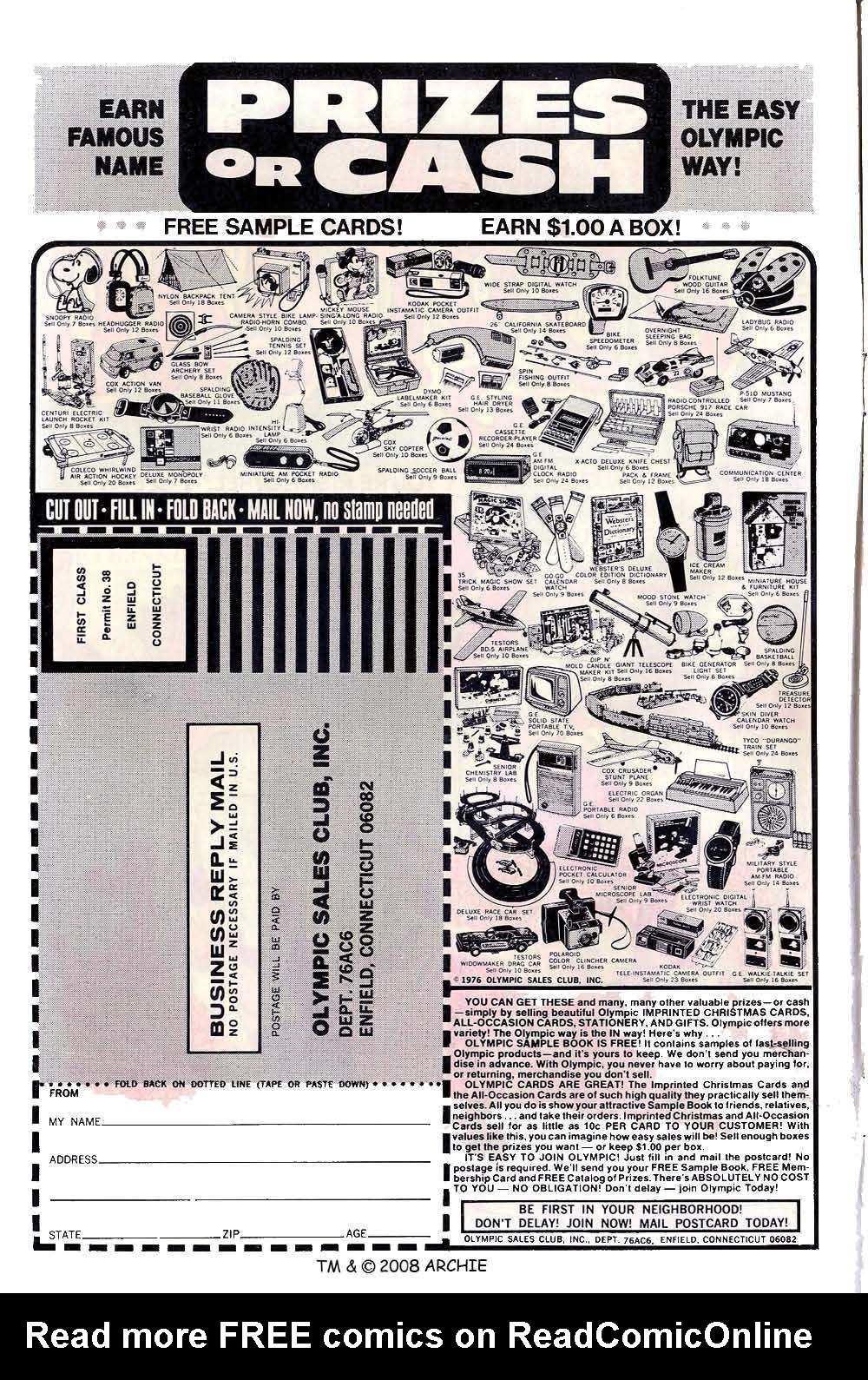 Read online Jughead (1965) comic -  Issue #256 - 2