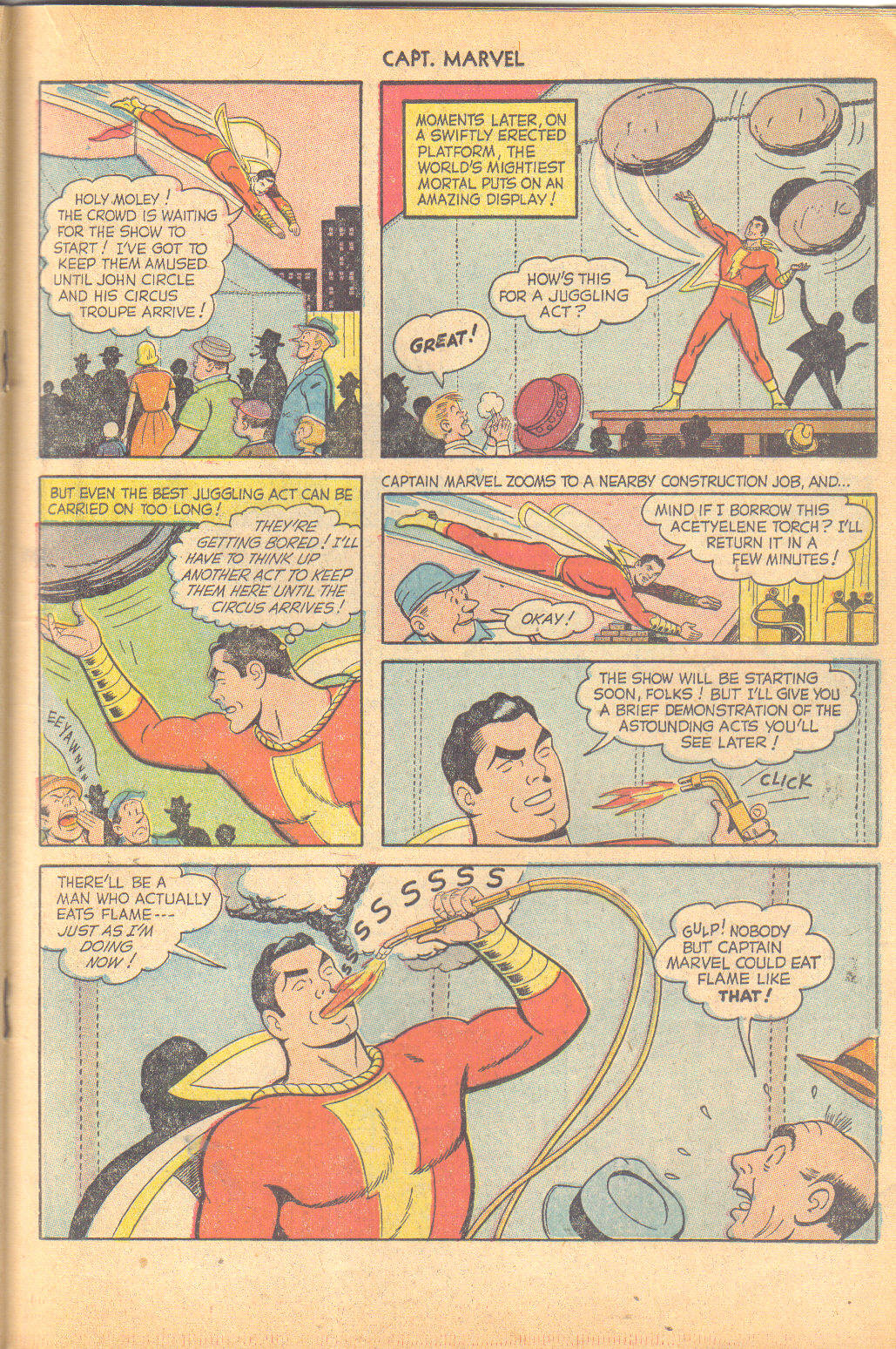 Read online Captain Marvel Adventures comic -  Issue #146 - 19