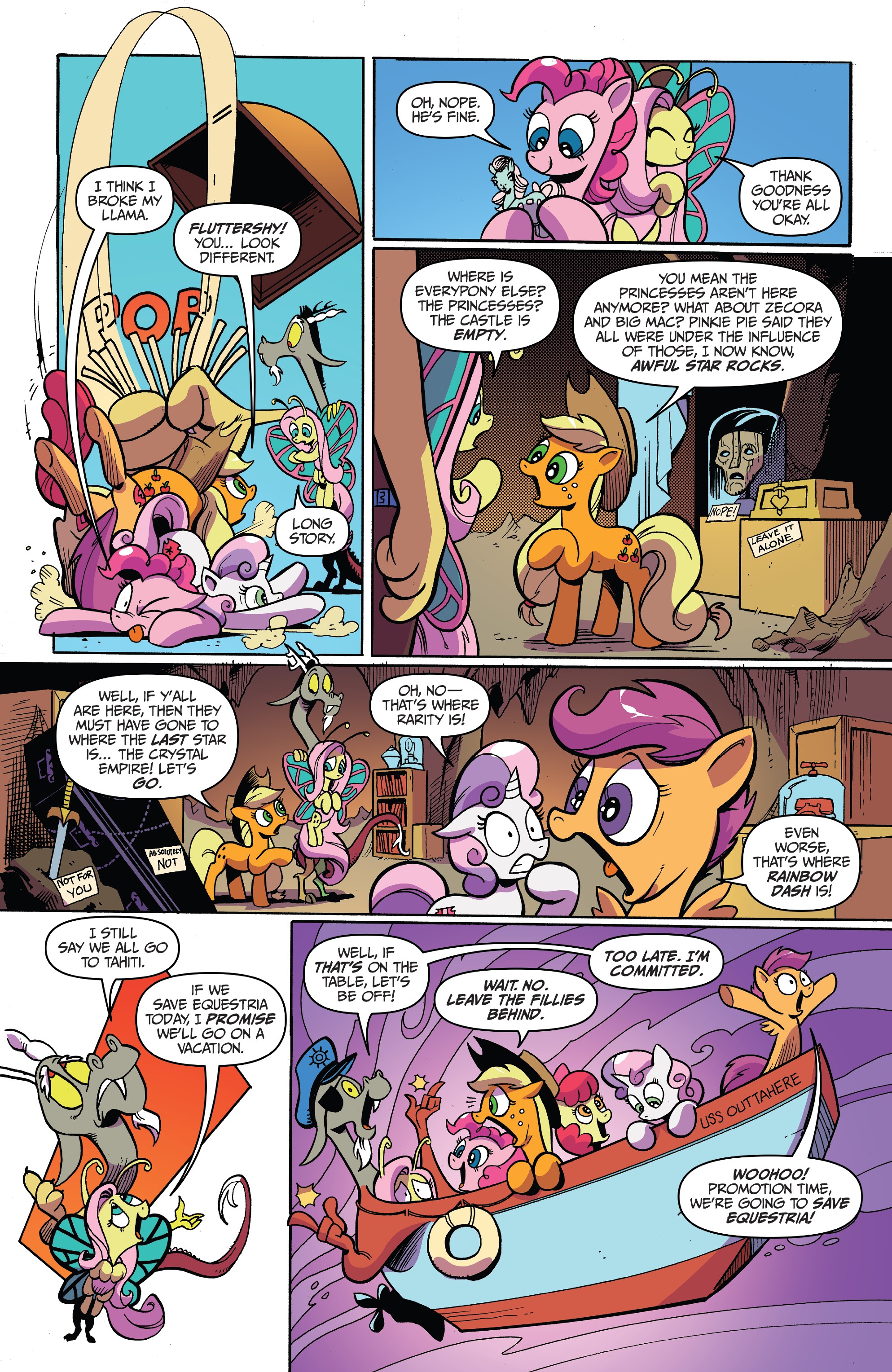 Read online My Little Pony: Friendship is Magic comic -  Issue #77 - 19