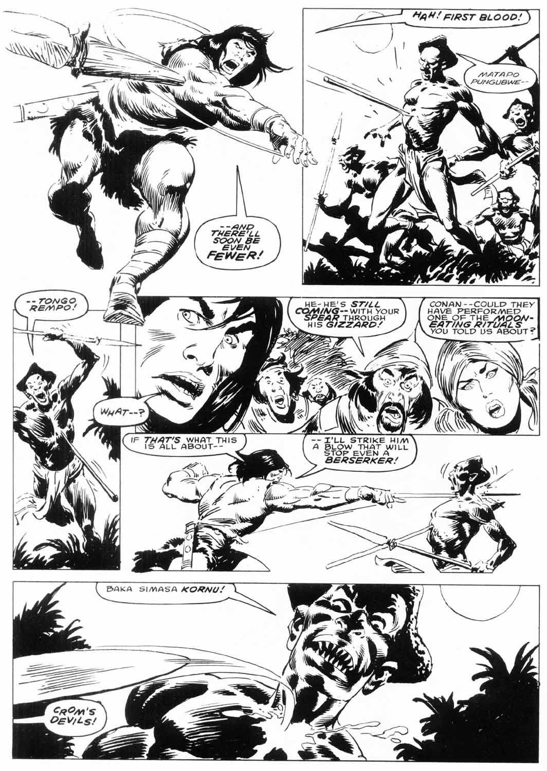 The Savage Sword Of Conan issue 225 - Page 19