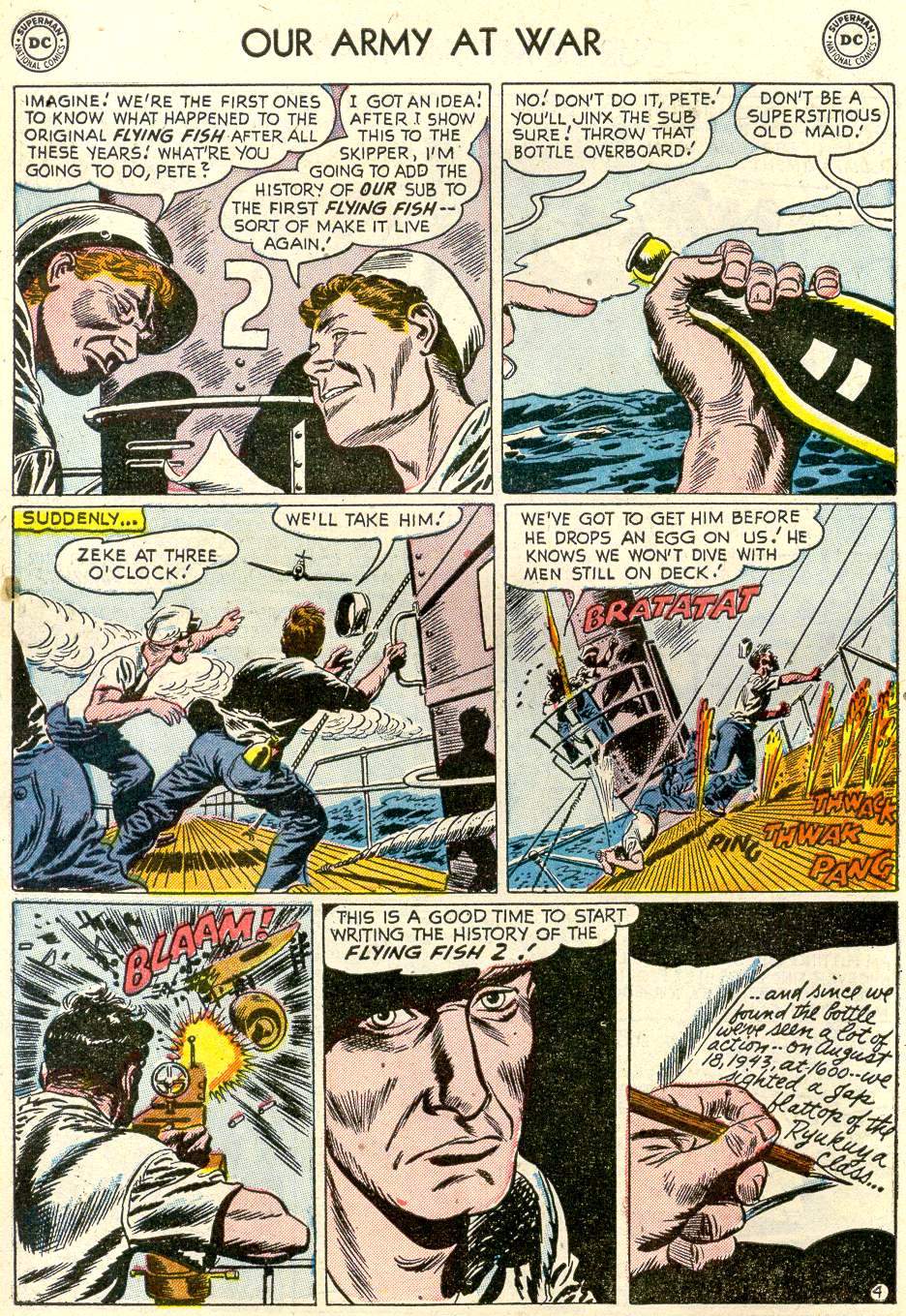 Read online Our Army at War (1952) comic -  Issue #9 - 6