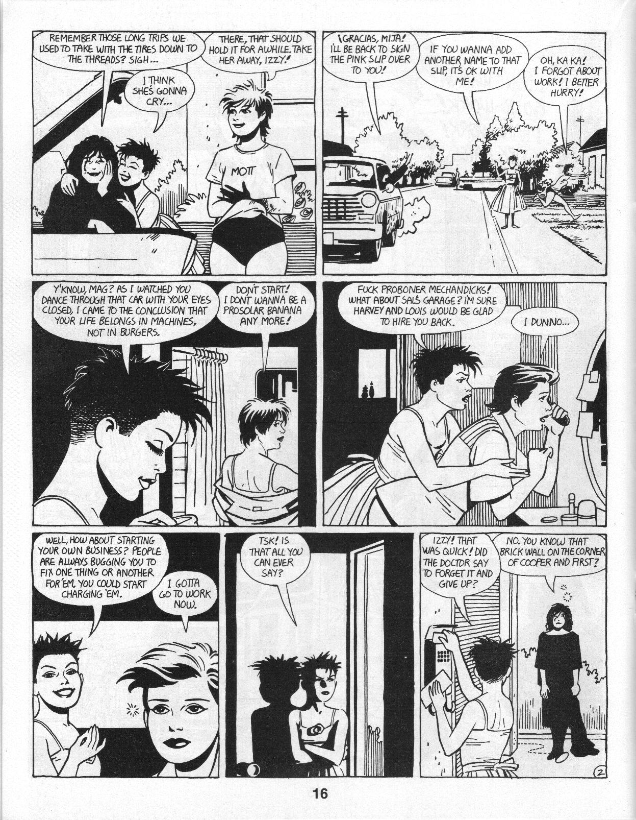 Read online Love and Rockets (1982) comic -  Issue #14 - 18