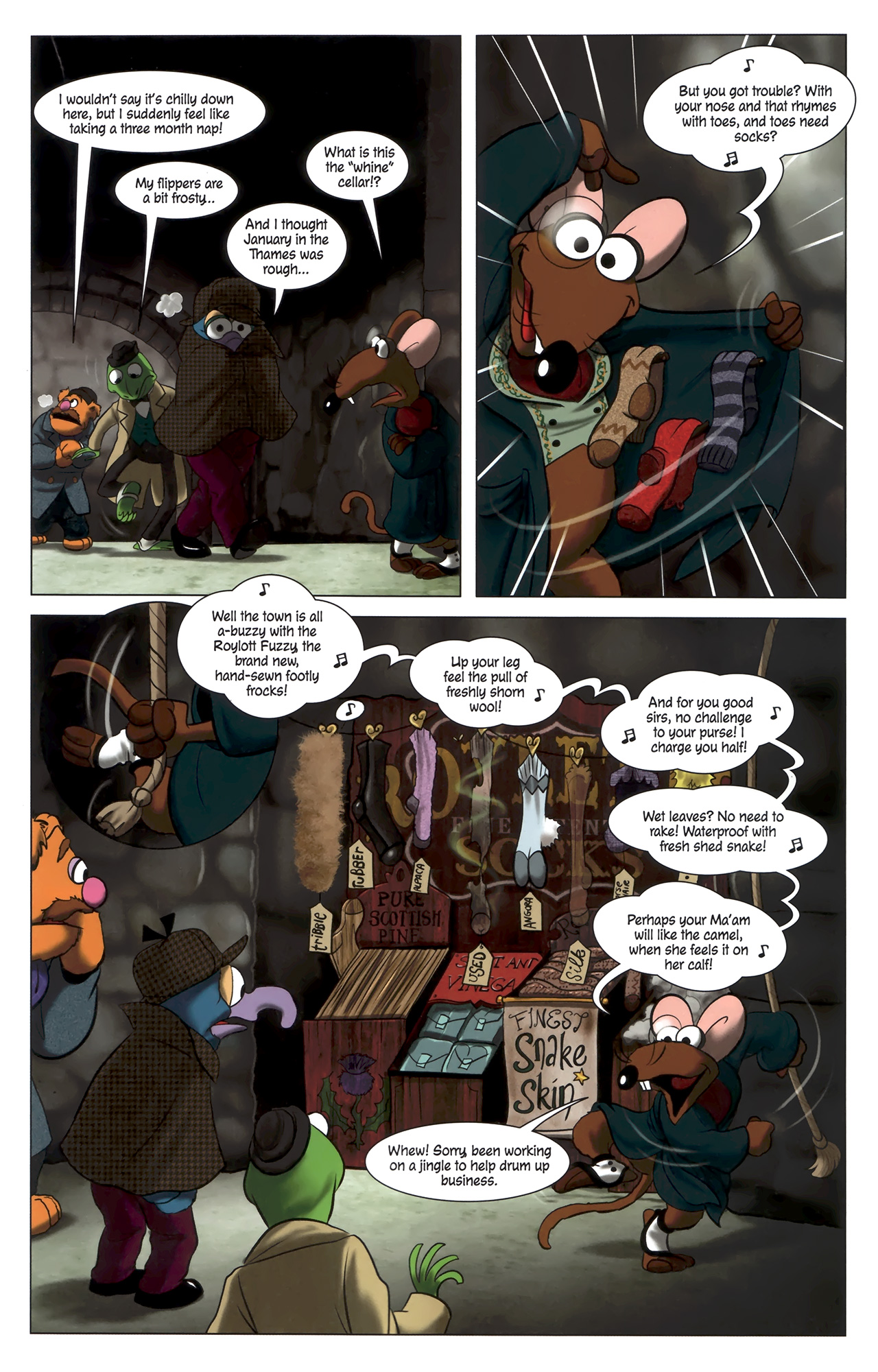 Read online Muppet Sherlock Holmes comic -  Issue #1 - 13