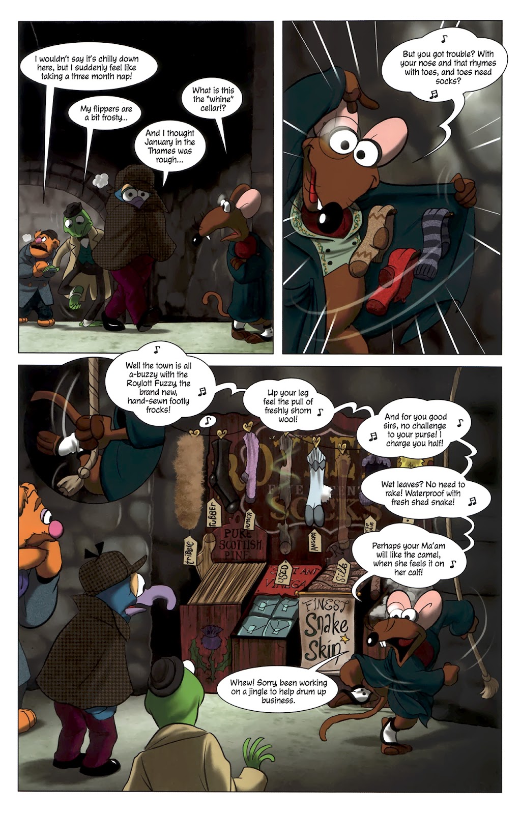Muppet Sherlock Holmes issue 1 - Page 13