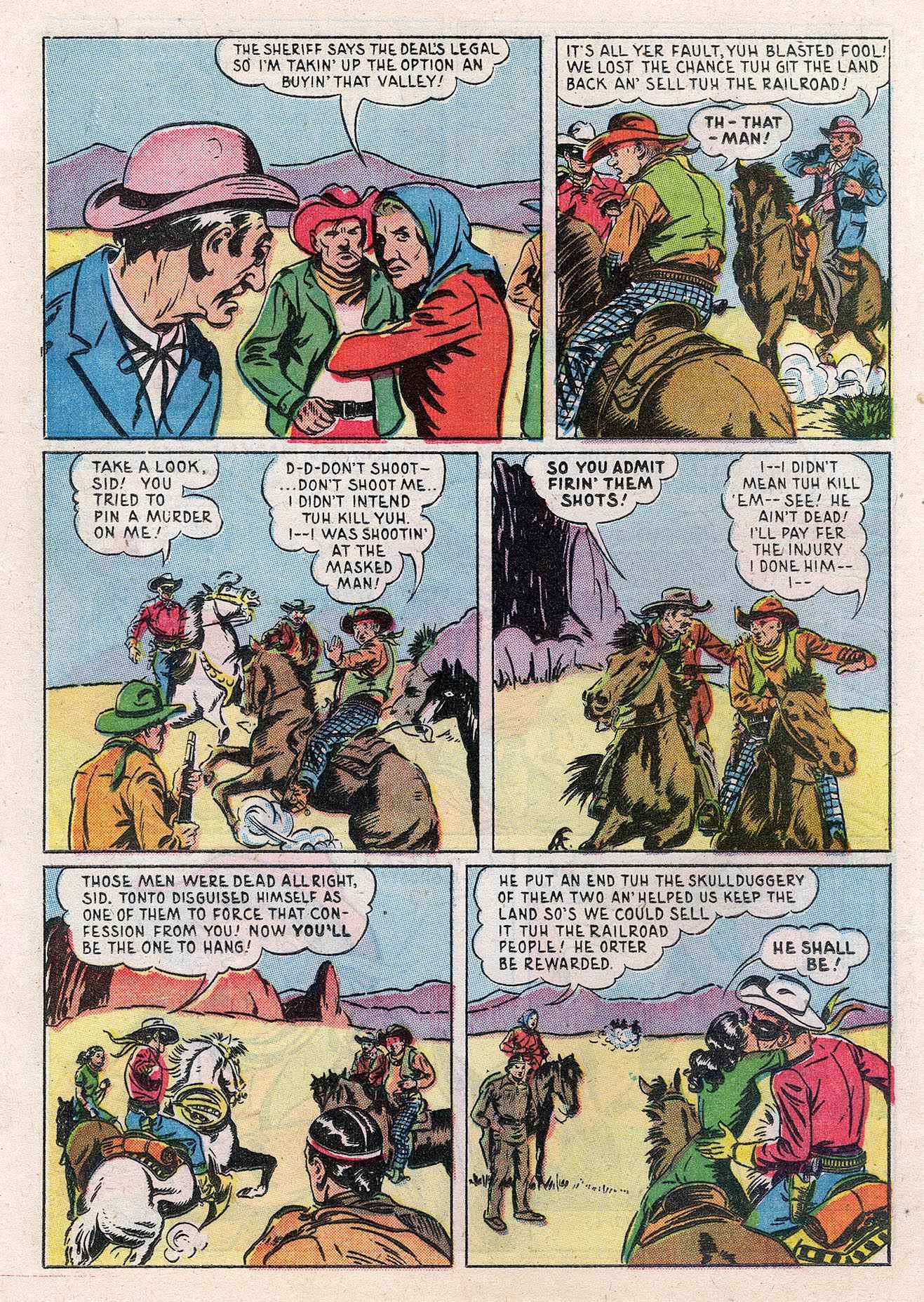 Read online The Lone Ranger (1948) comic -  Issue #27 - 32