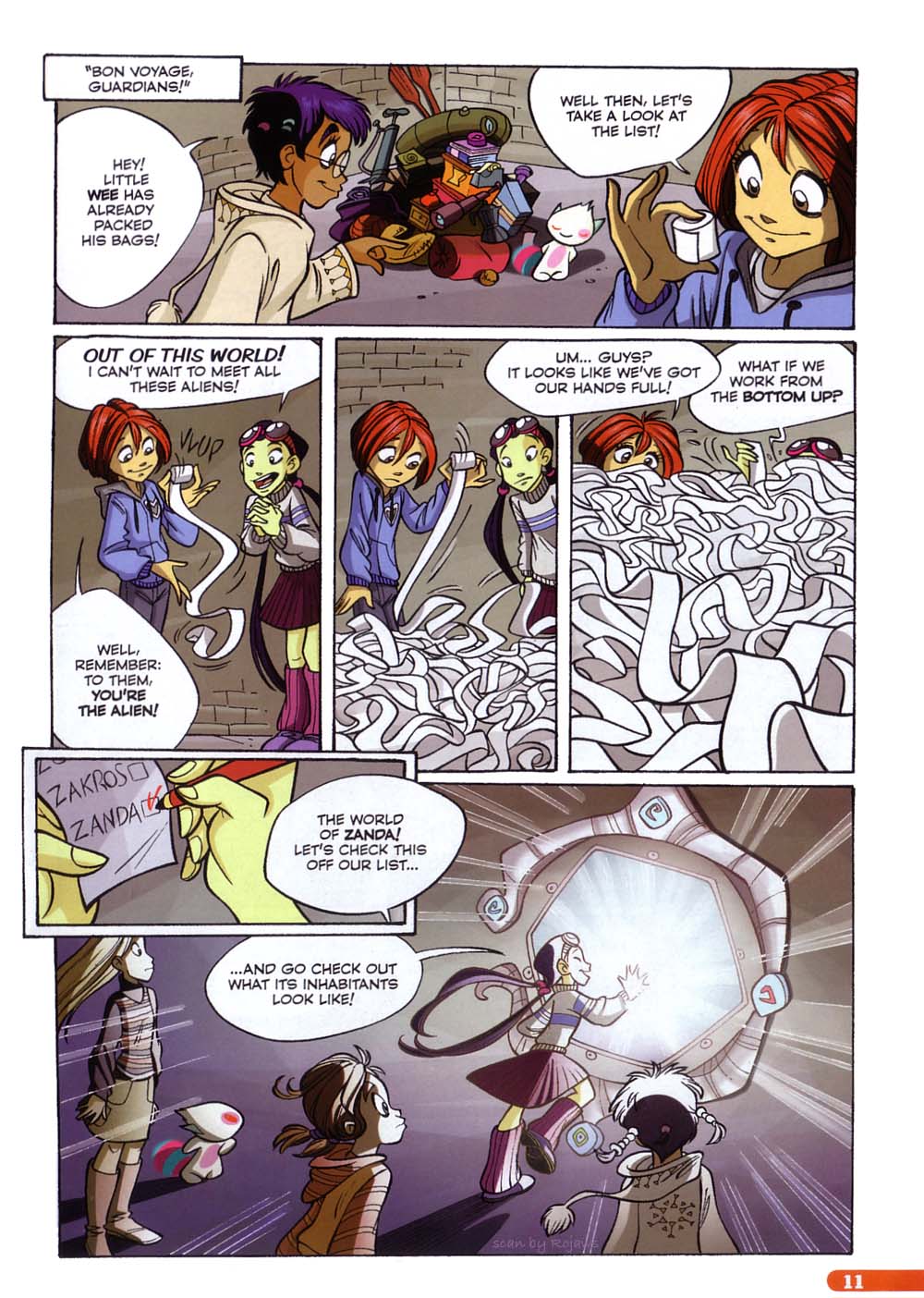 Read online W.i.t.c.h. comic -  Issue #69 - 7