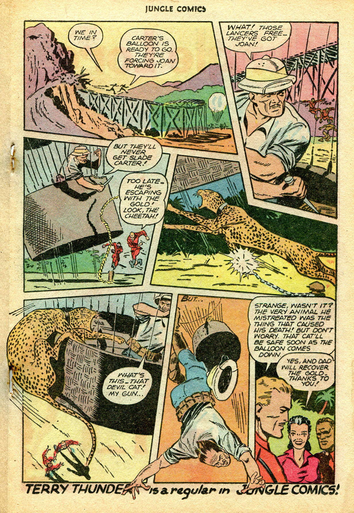 Read online Jungle Comics comic -  Issue #82 - 25