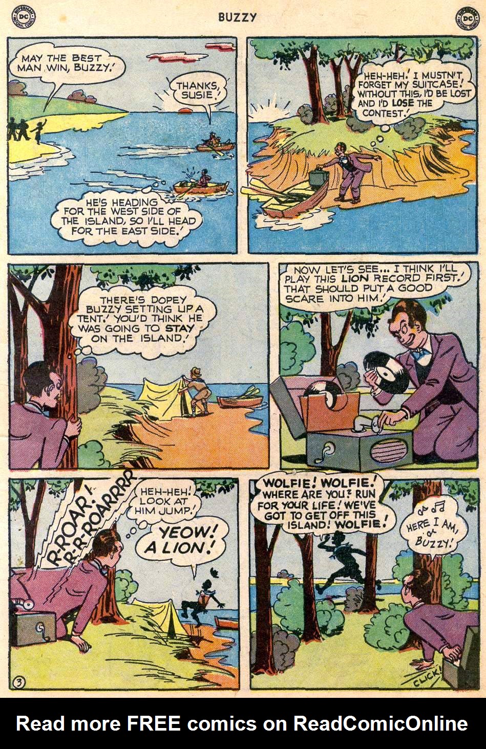 Read online Buzzy comic -  Issue #33 - 5
