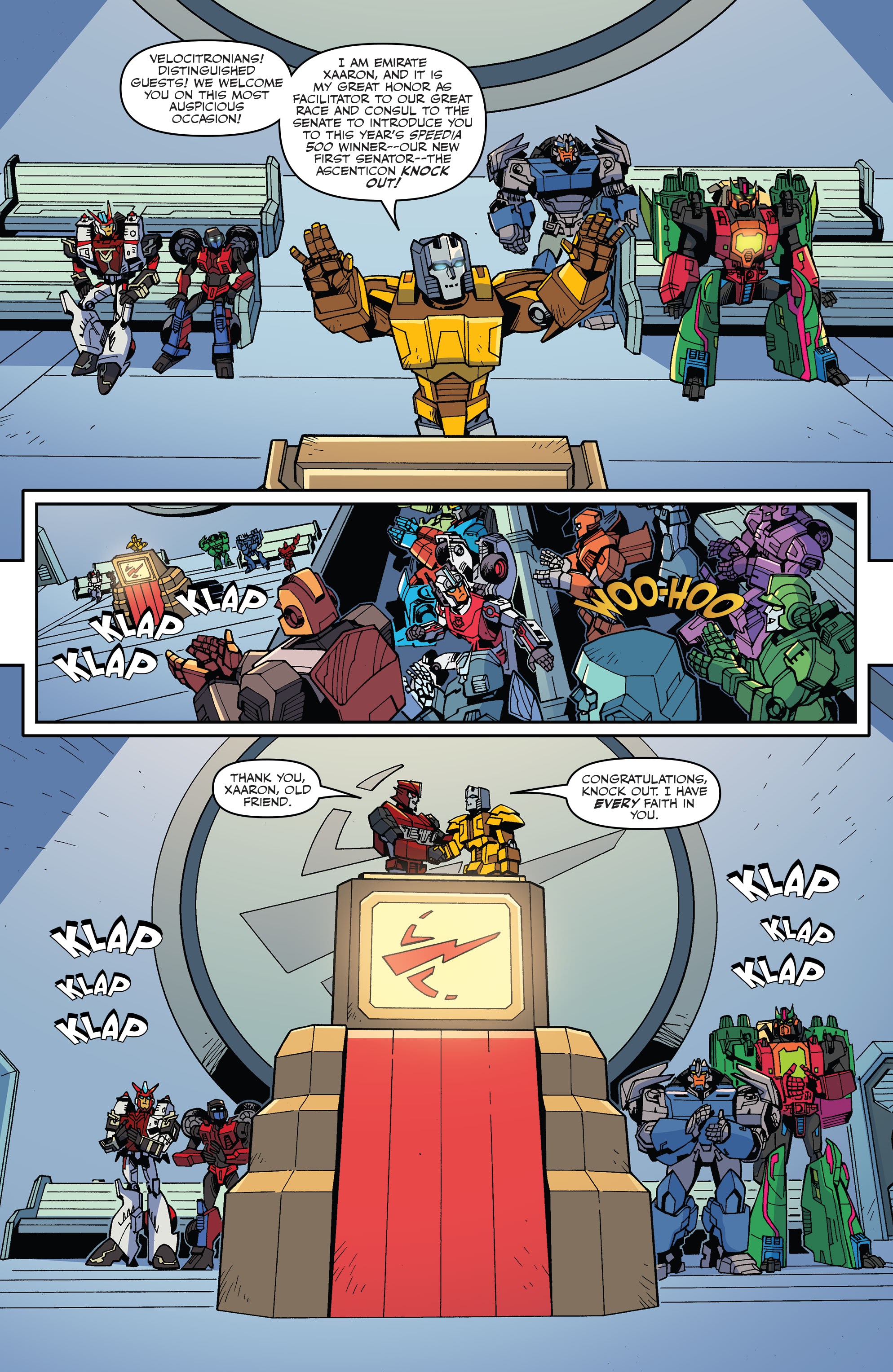 Read online Transformers: Wreckers-Tread and Circuits comic -  Issue #4 - 9