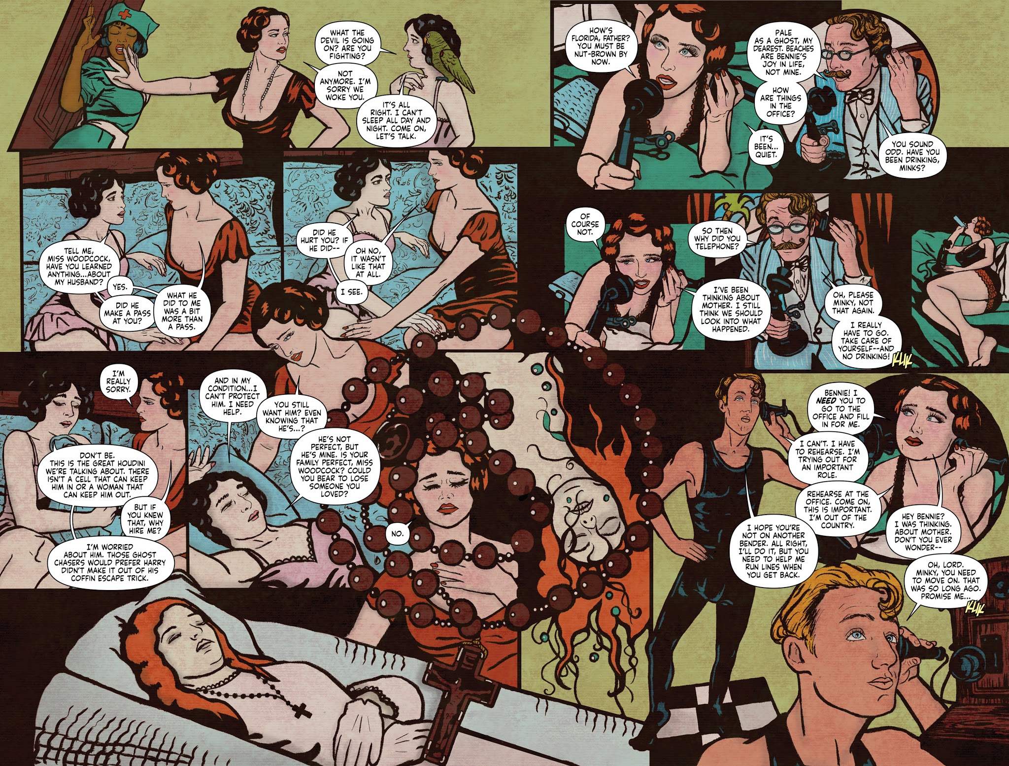 Read online Minky Woodcock: The Girl who Handcuffed Houdini comic -  Issue #2 - 13