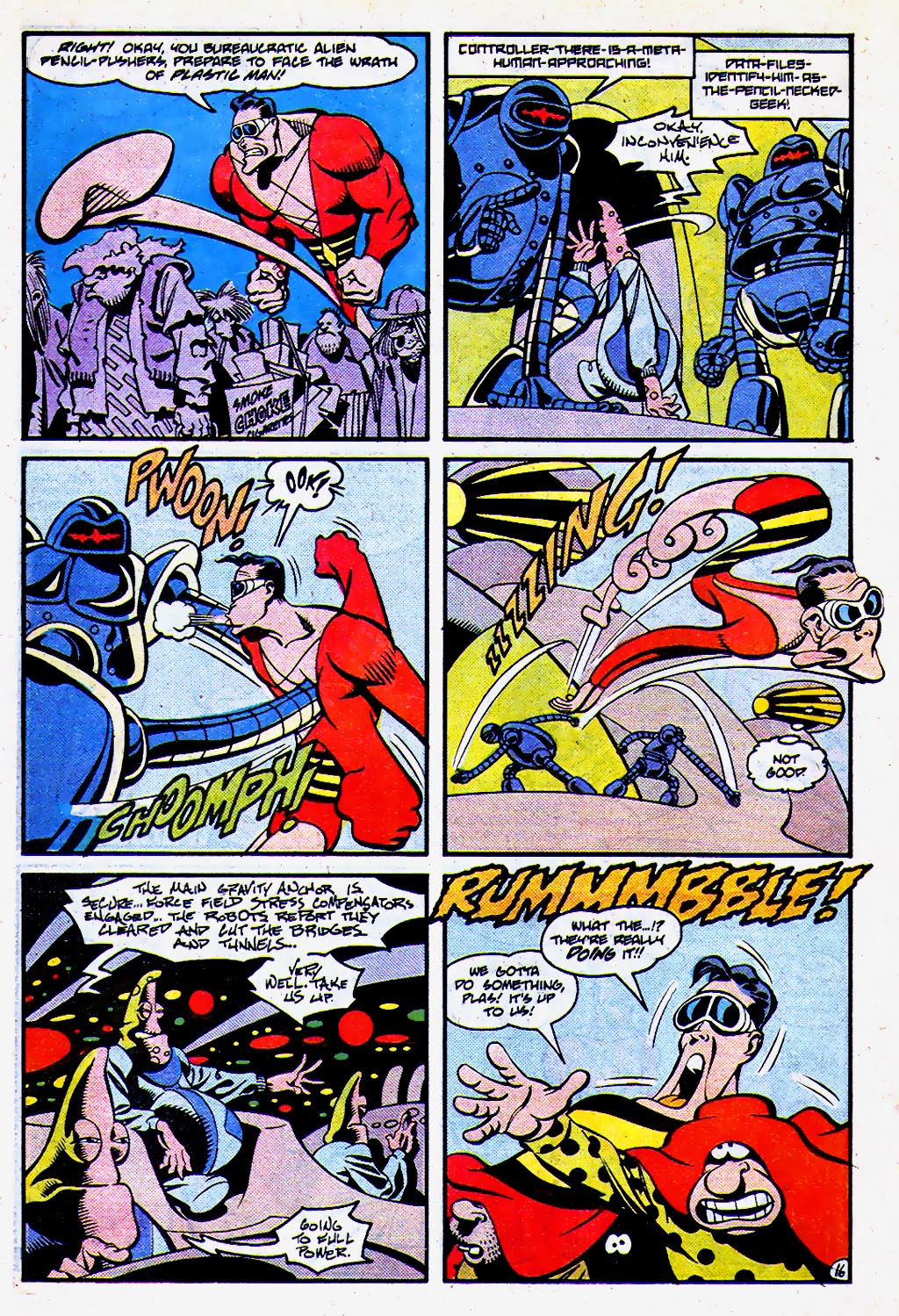 Read online Plastic Man (1988) comic -  Issue #4 - 17