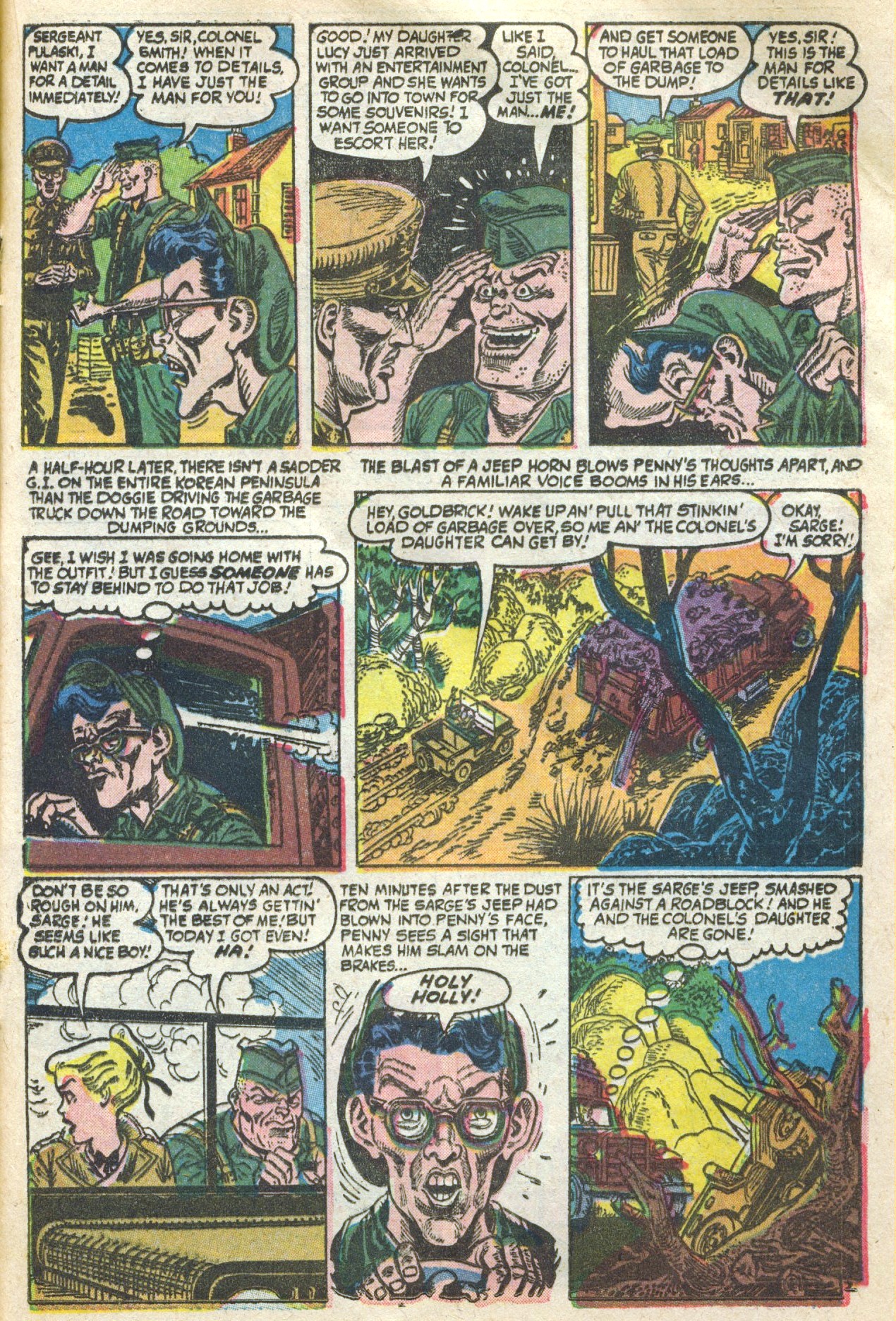 Read online Combat Casey comic -  Issue #20 - 21