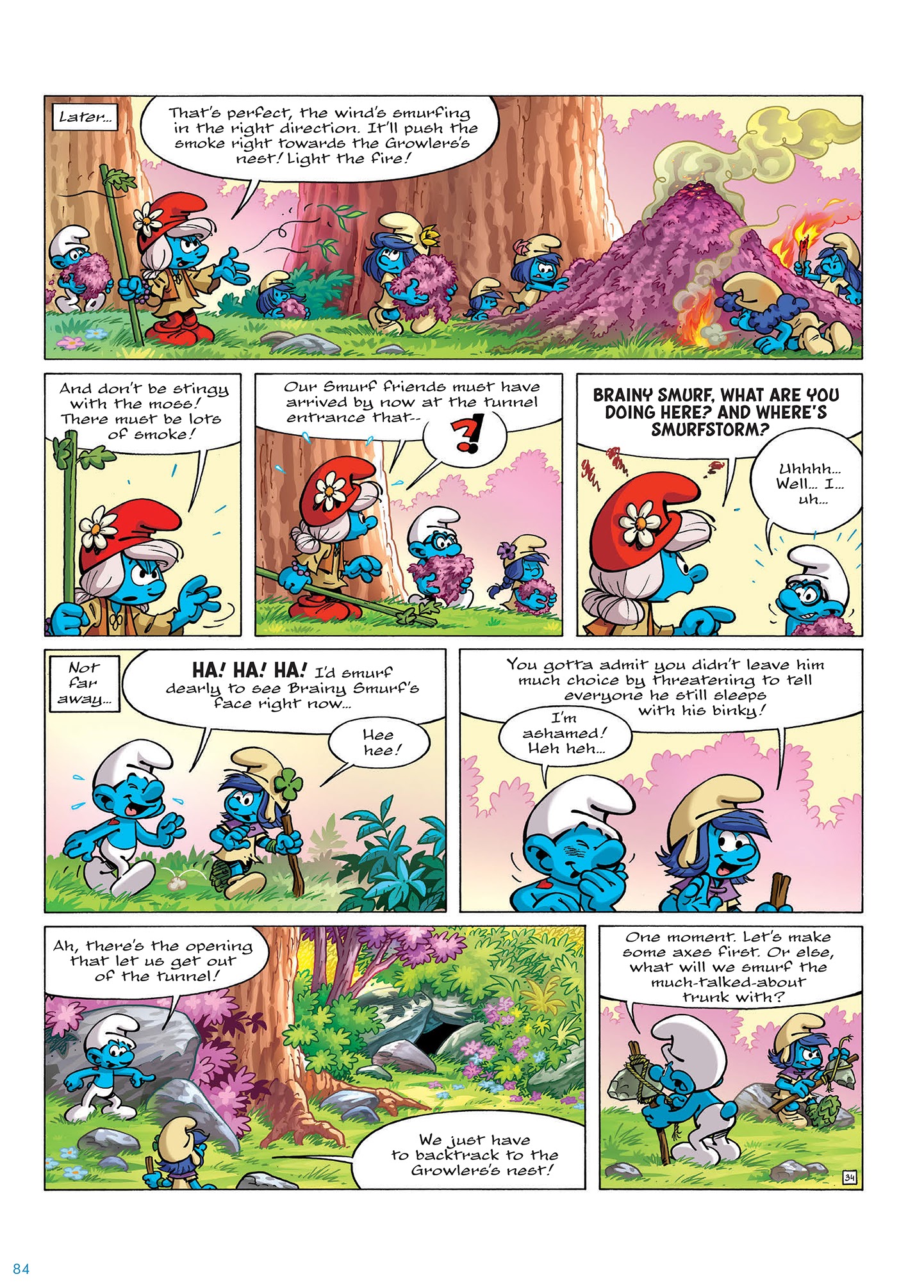 Read online The Smurfs Tales comic -  Issue # TPB 3 (Part 1) - 86