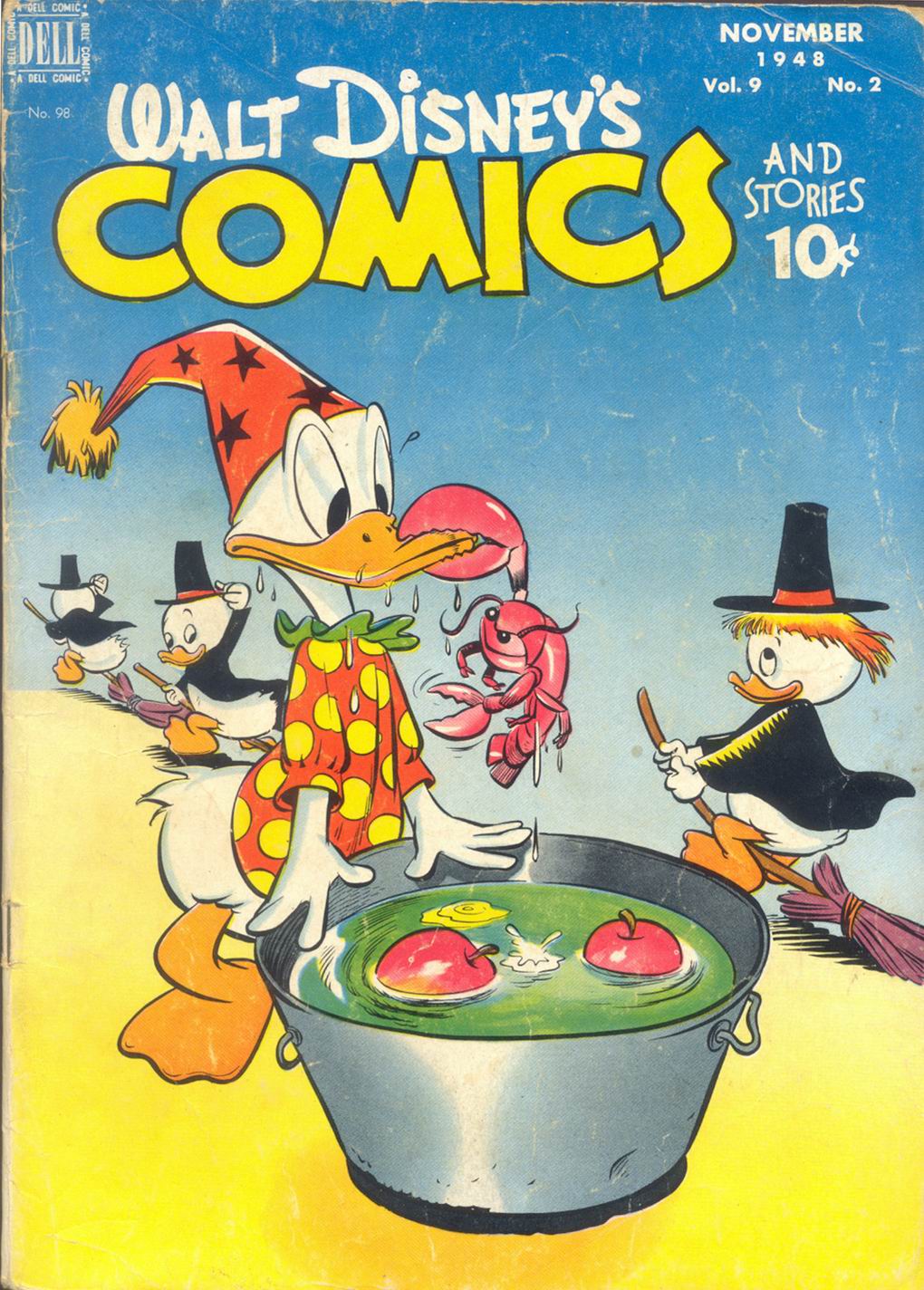 Read online Walt Disney's Comics and Stories comic -  Issue #98 - 1