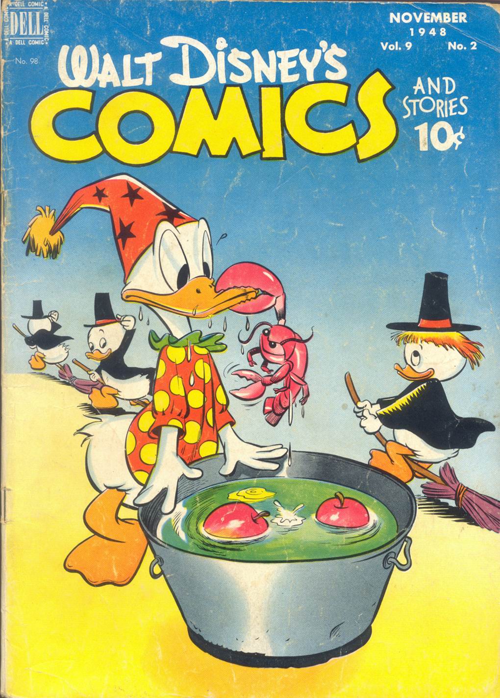 Read online Walt Disney's Comics and Stories comic -  Issue #98 - 1
