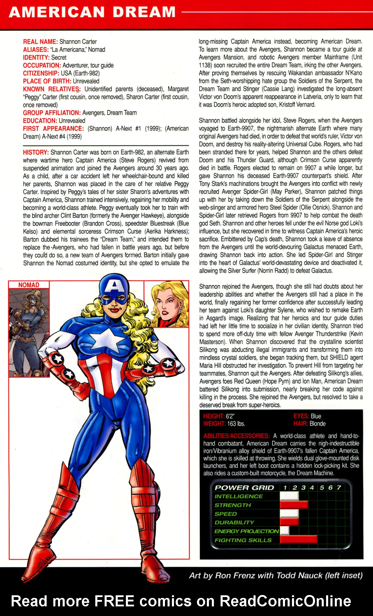 Read online Official Handbook of the Marvel Universe A To Z Update comic -  Issue #1 - 4