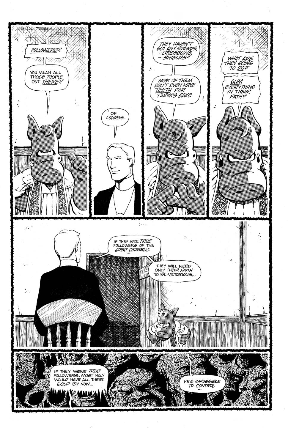 Read online Cerebus comic -  Issue #71 - 12