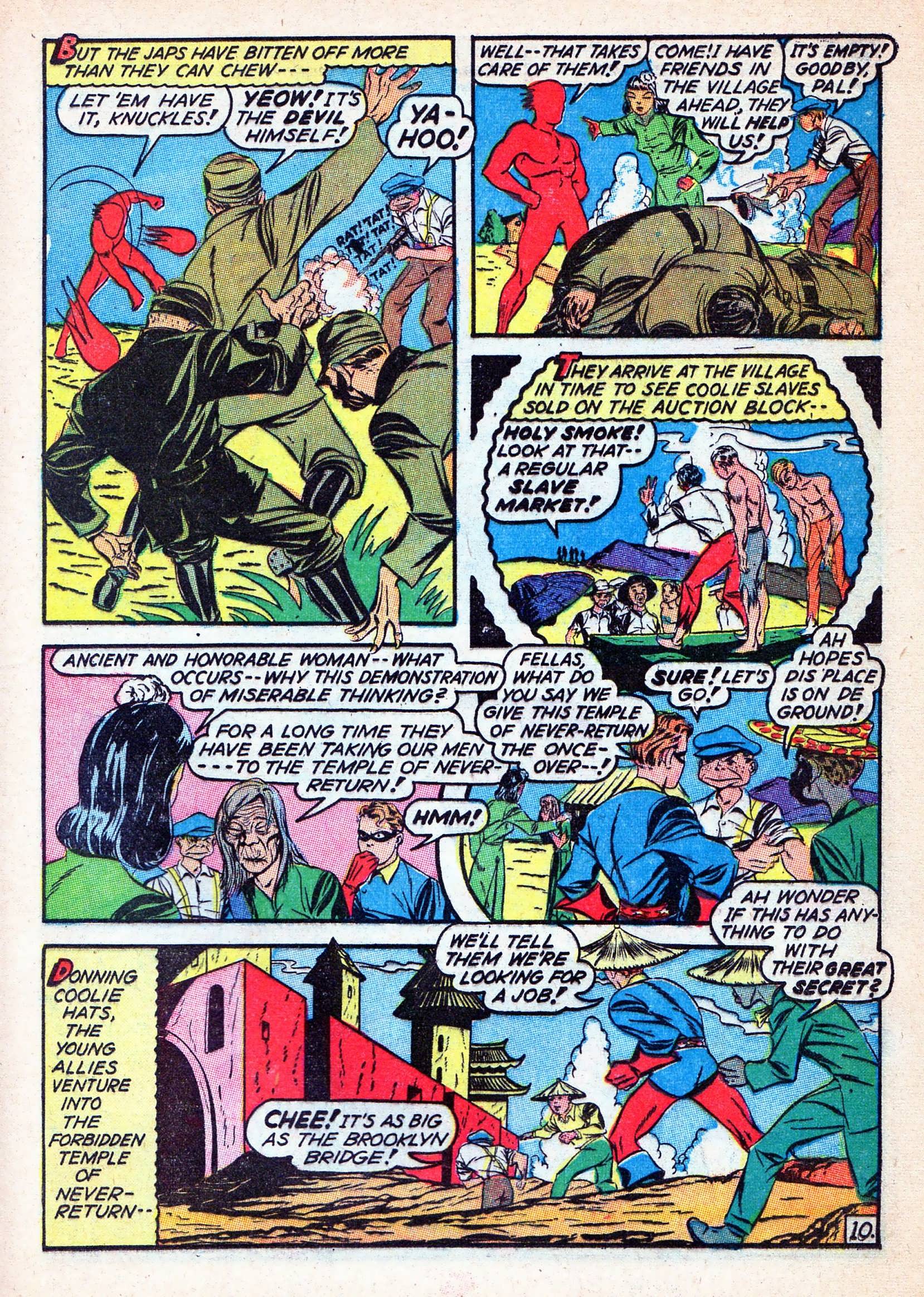 Read online Young Allies Comics comic -  Issue #7 - 40